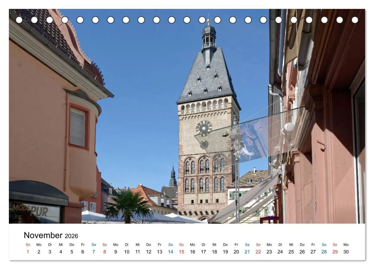 Bild: 9783457935903 | Speyer - Ansichtssache (Tischkalender 2026 DIN A5 quer), CALVENDO...