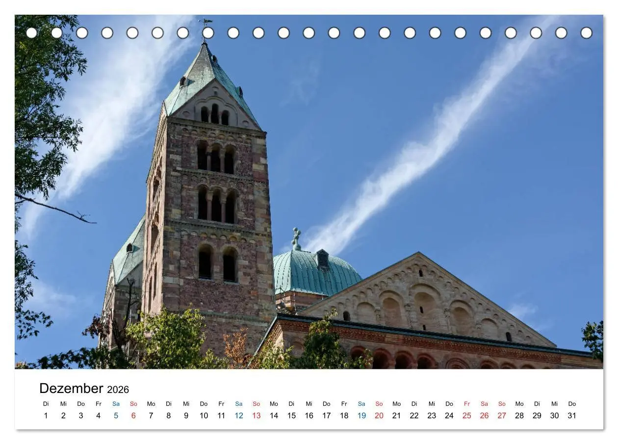 Bild: 9783457935903 | Speyer - Ansichtssache (Tischkalender 2026 DIN A5 quer), CALVENDO...