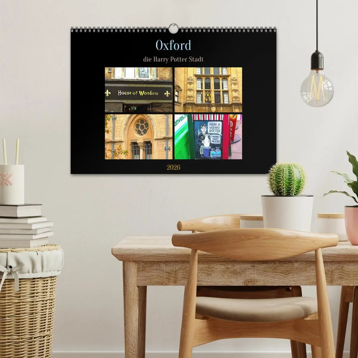 Bild: 9783516645903 | Oxford - die Harry Potter Stadt (Wandkalender 2026 DIN A3 quer),...
