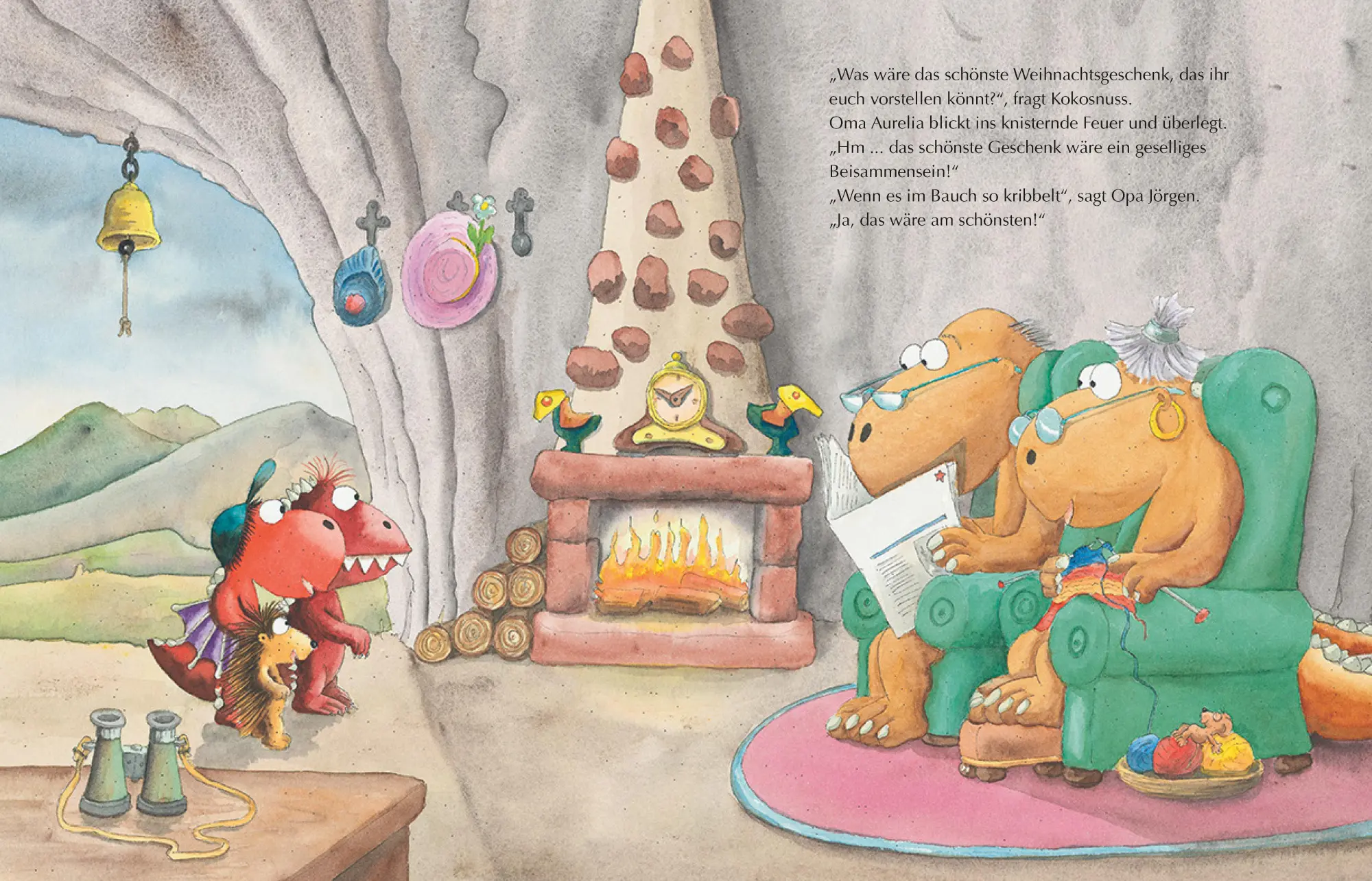 Bild: 9783570175903 | Der kleine Drache Kokosnuss - Weihnachtsfest in der Drachenhöhle | cbj