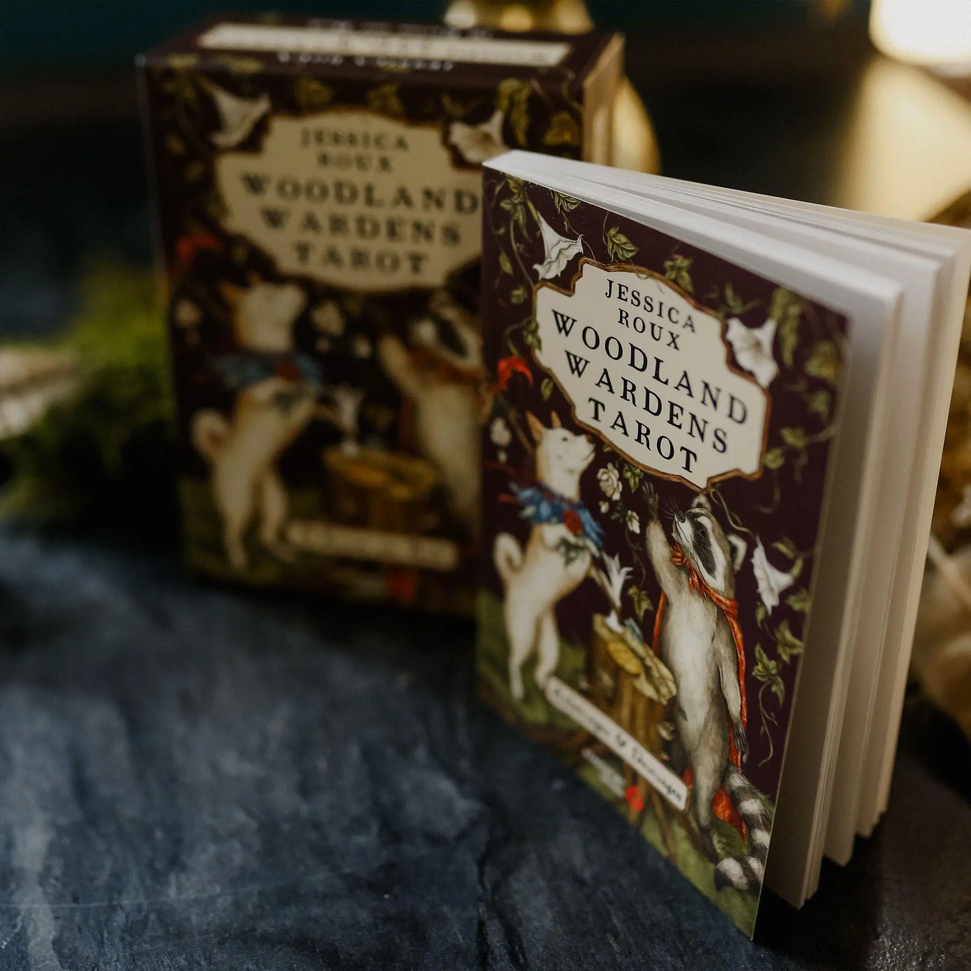 Bild: 9783868265903 | Woodland Wardens Tarot - Set mit Booklet u. 78 Karten | Jessica Roux