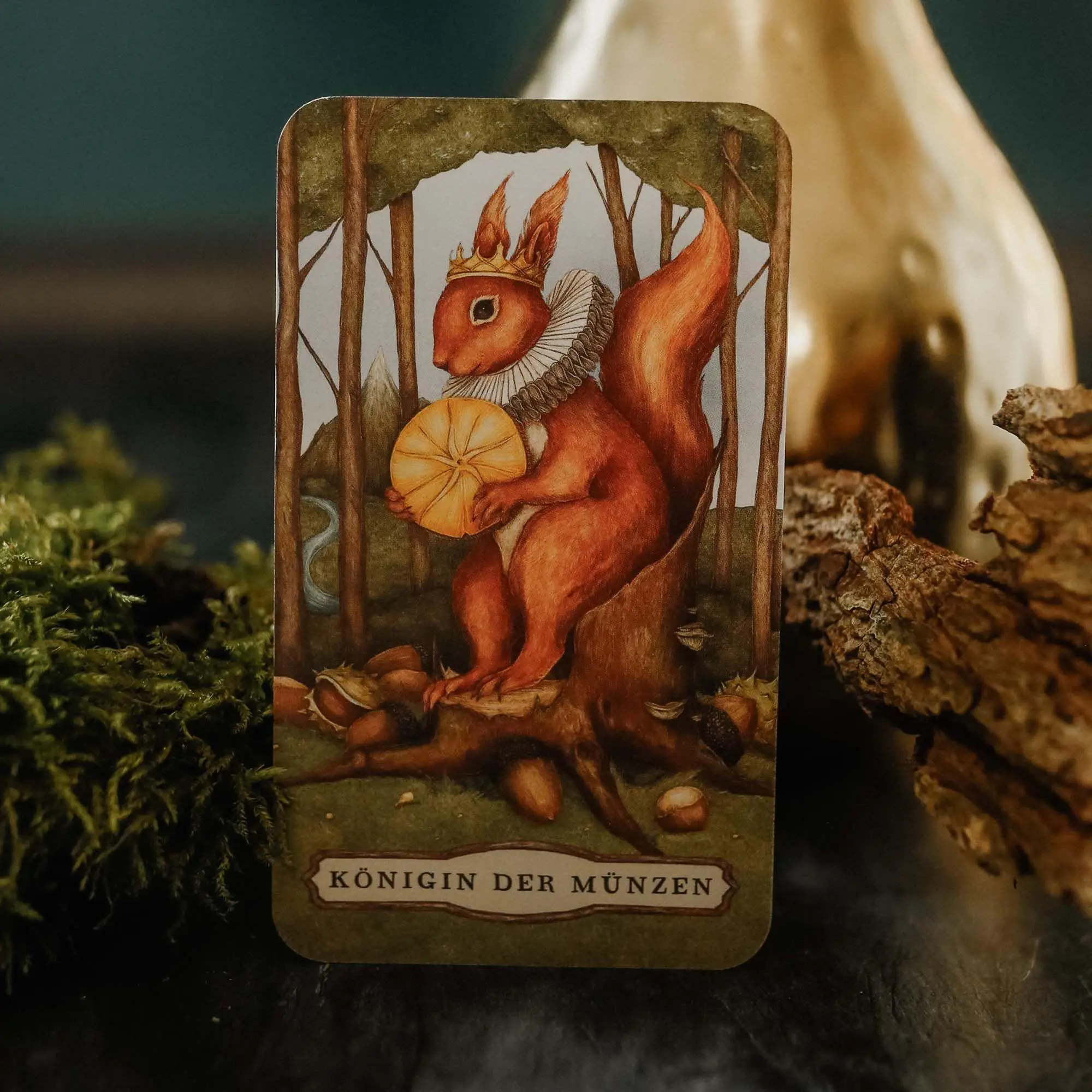 Bild: 9783868265903 | Woodland Wardens Tarot - Set mit Booklet u. 78 Karten | Jessica Roux