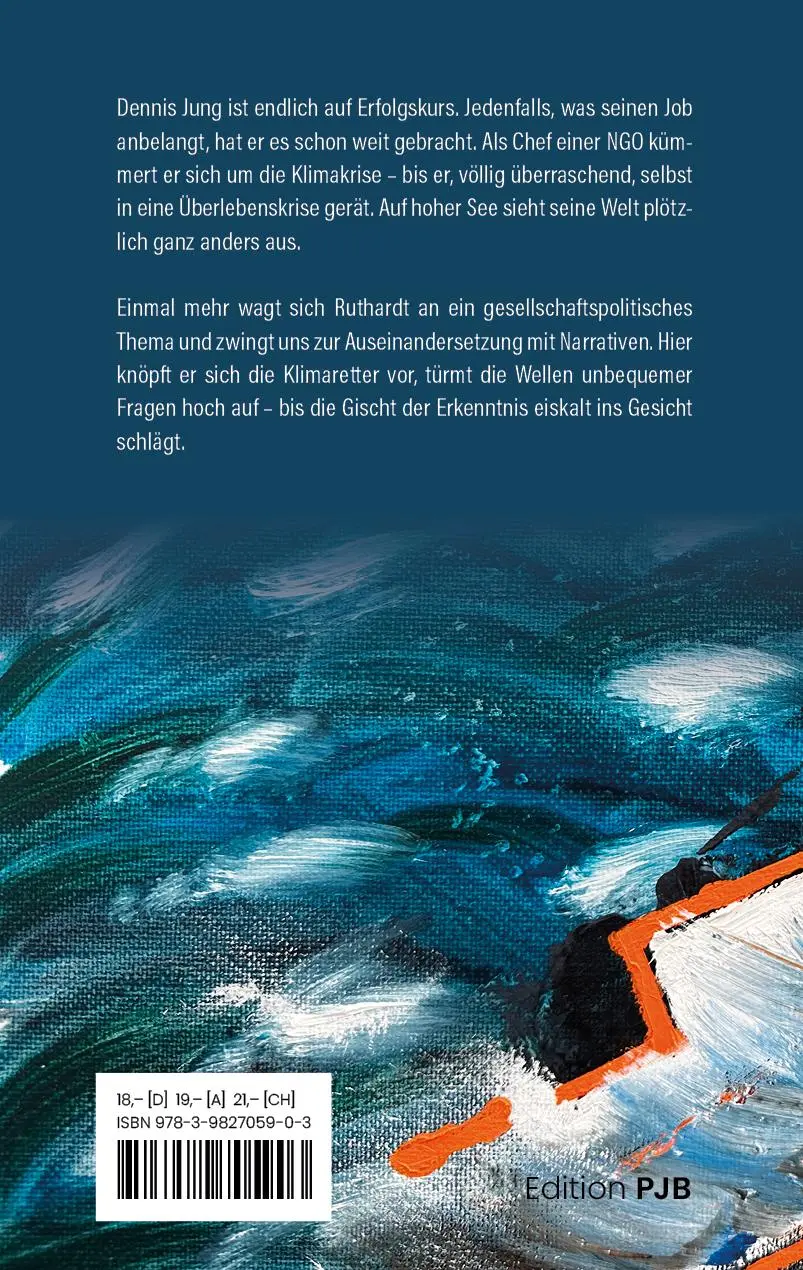 Rückseite: 9783982705903 | Untergang der "GREEN" | Roman | Ralf M. Ruthardt | Taschenbuch | 2025