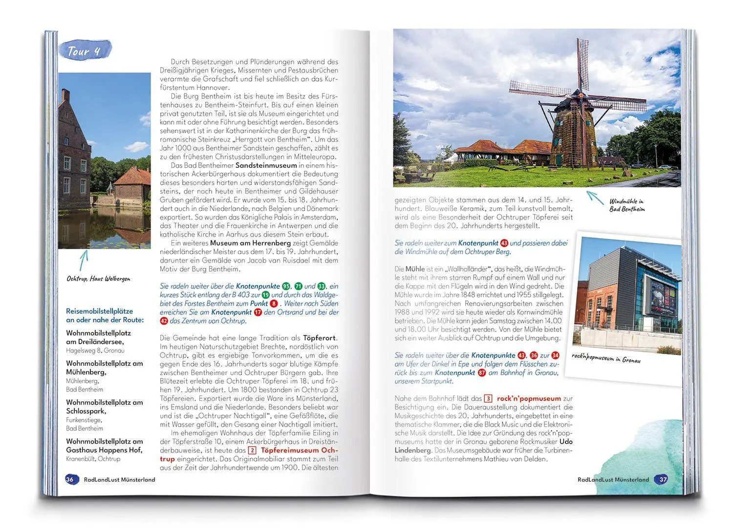 Bild: 9783991545903 | BVA RadLandLust Münsterland, 32 Lieblingstouren mit Knotenpunkten
