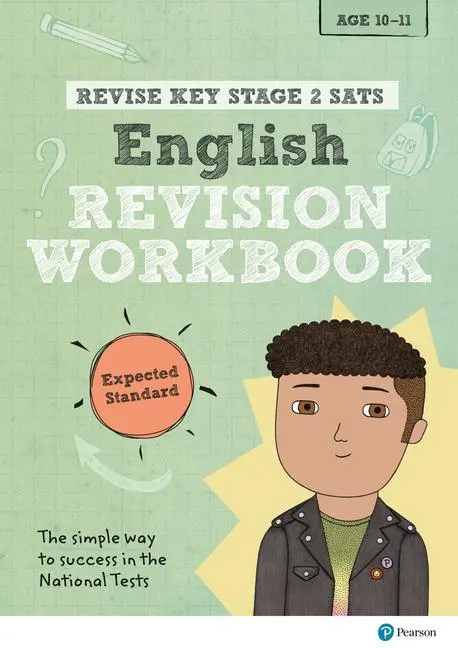 Cover: 9781292146003 | Pearson REVISE Key Stage 2 SATs English Revision Workbook -...
