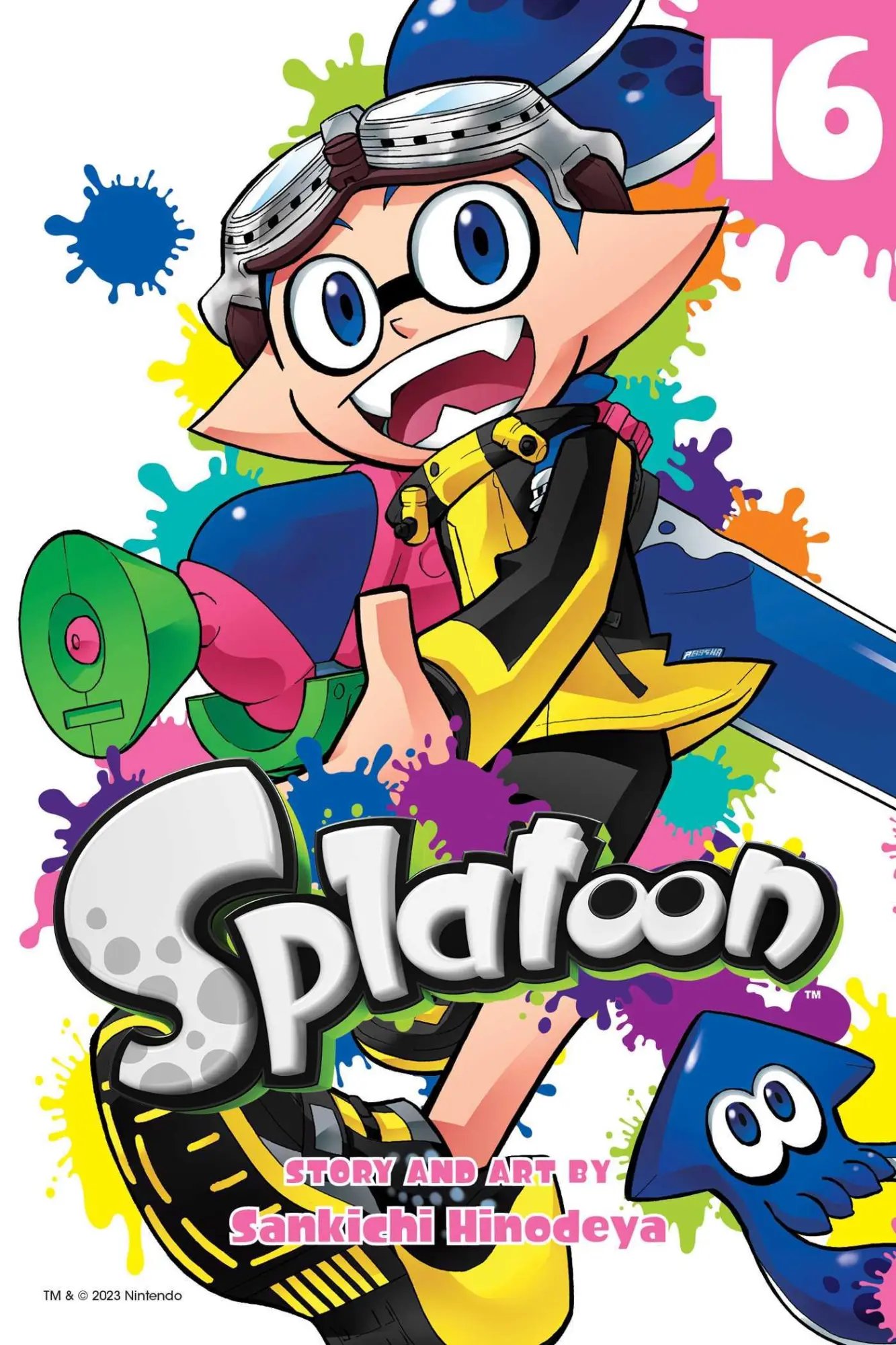Cover: 9781974736003 | Splatoon, Vol. 16 | Sankichi Hinodeya | Taschenbuch | Englisch | 2023