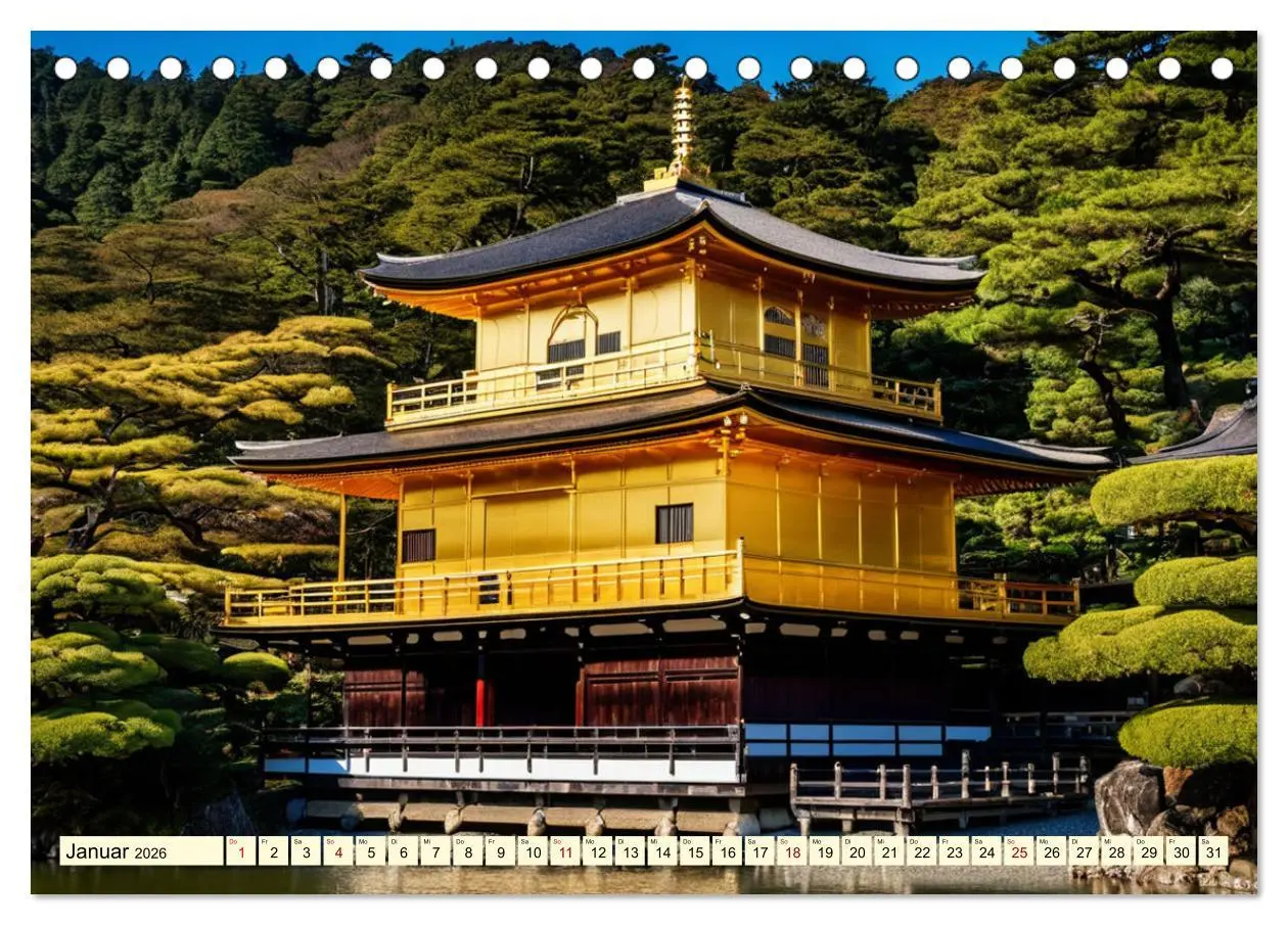 Bild: 9783457376003 | Typisch Japanisch (Tischkalender 2026 DIN A5 quer), CALVENDO...