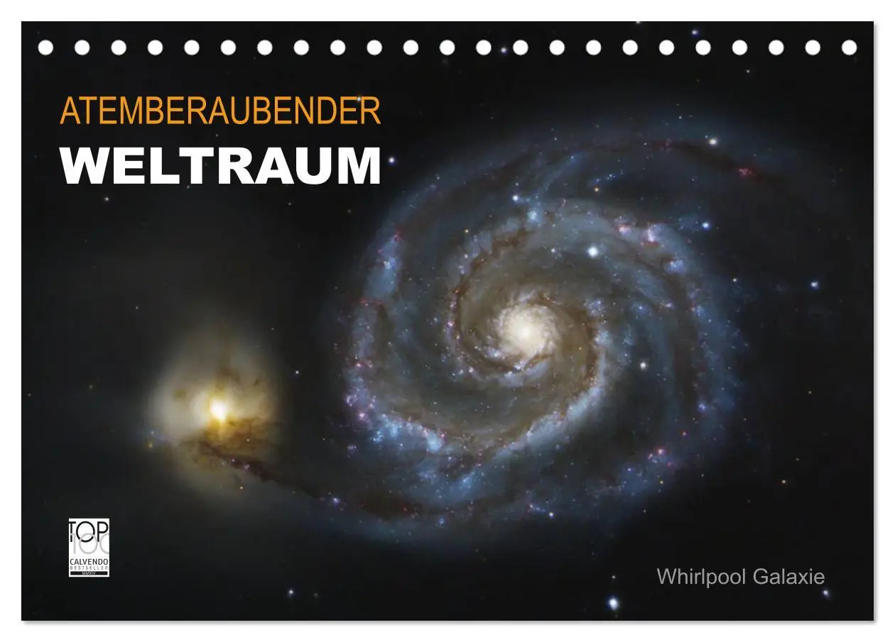 Cover: 9783516086003 | Atemberaubender Weltraum (Tischkalender 2026 DIN A5 quer), CALVENDO...