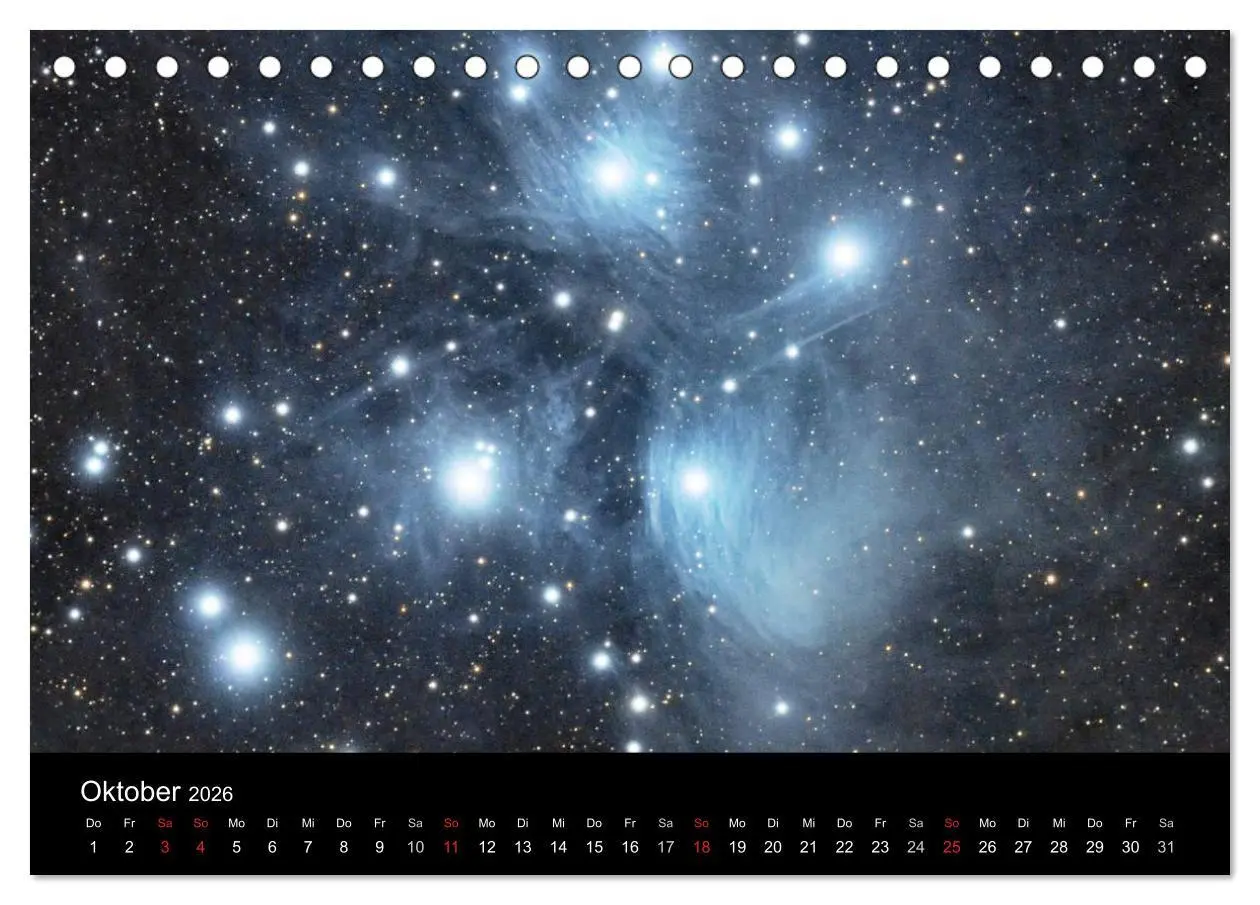 Bild: 9783516086003 | Atemberaubender Weltraum (Tischkalender 2026 DIN A5 quer), CALVENDO...