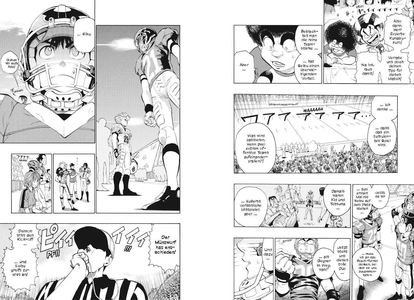 Bild: 9783755506003 | Eyeshield 21 Bundle 16+17 | Riichiro Inagaki (u. a.) | Taschenbuch