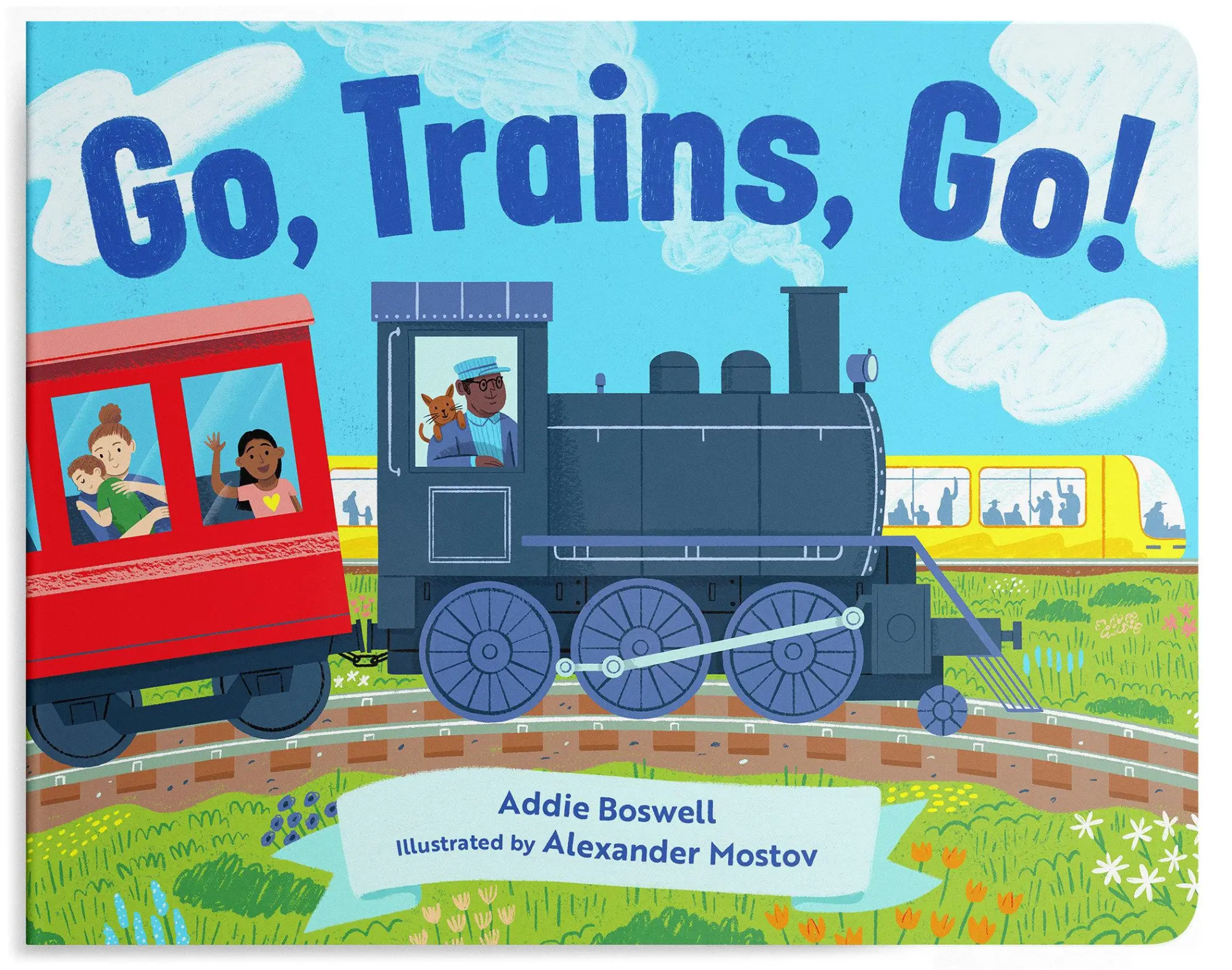 Cover: 9781632176103 | Go, Trains, Go! A Train Book for Toddlers 1-3 | Addie Boswell | Buch