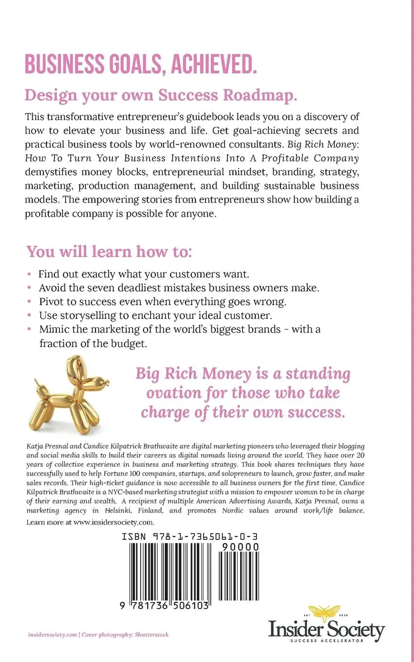 Rückseite: 9781736506103 | Big Rich Money | Katja Presnal (u. a.) | Taschenbuch | Englisch | 2021
