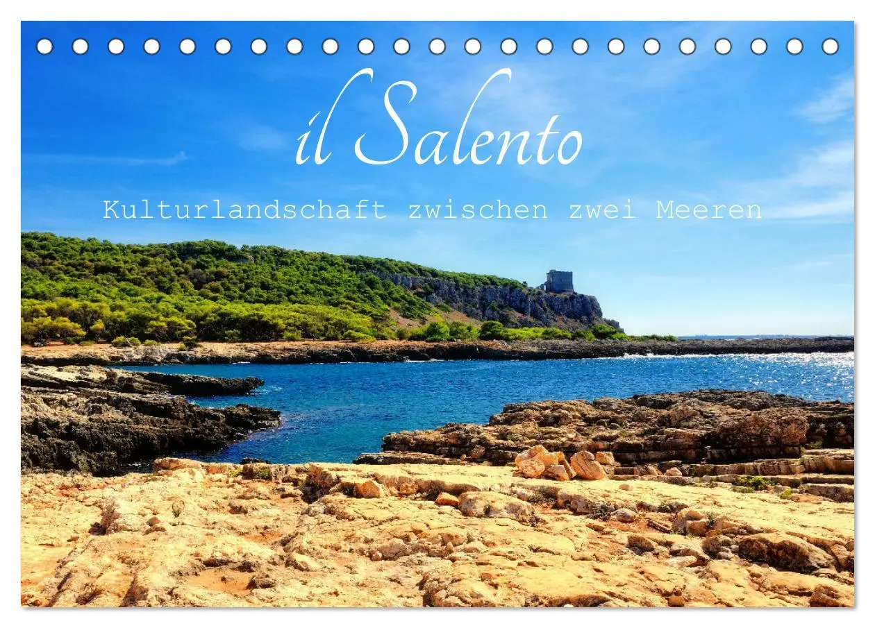 Cover: 9783457436103 | il Salento Kulturlandschaft zwischen zwei Meeren (Tischkalender...