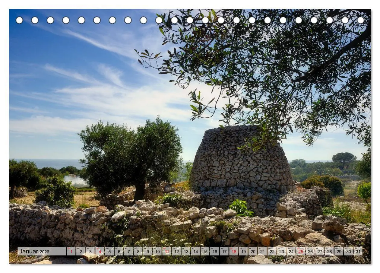 Bild: 9783457436103 | il Salento Kulturlandschaft zwischen zwei Meeren (Tischkalender...