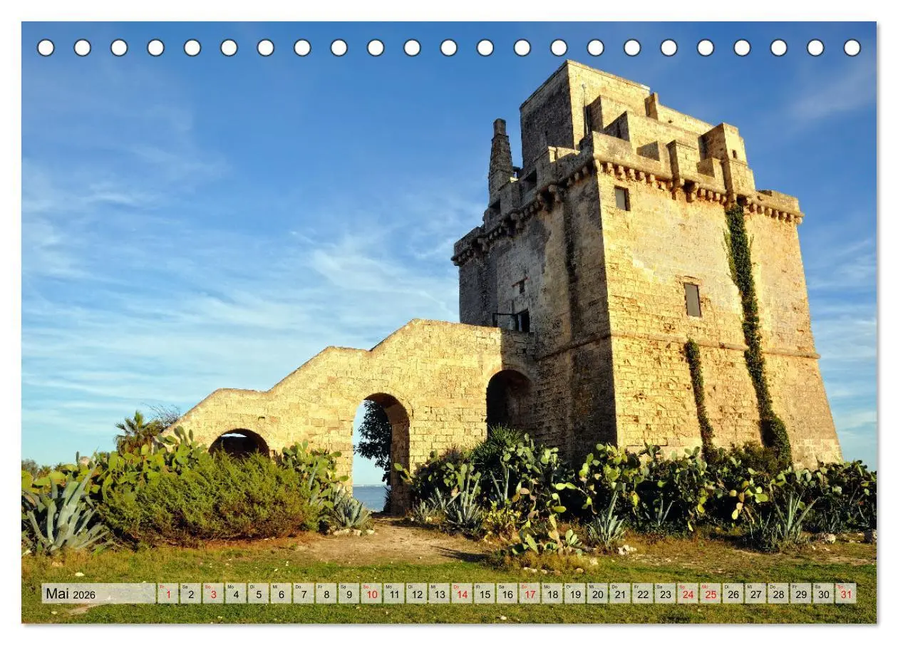 Bild: 9783457436103 | il Salento Kulturlandschaft zwischen zwei Meeren (Tischkalender...