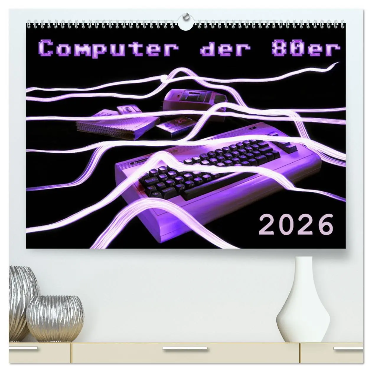Cover: 9783457746103 | Computer der 80er (hochwertiger Premium Wandkalender 2026 DIN A2...