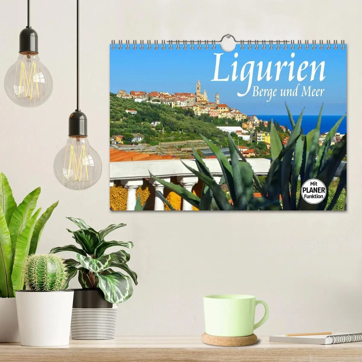 Bild: 9783457986103 | Ligurien - Berge und Meer (Wandkalender 2026 DIN A4 quer), CALVENDO...