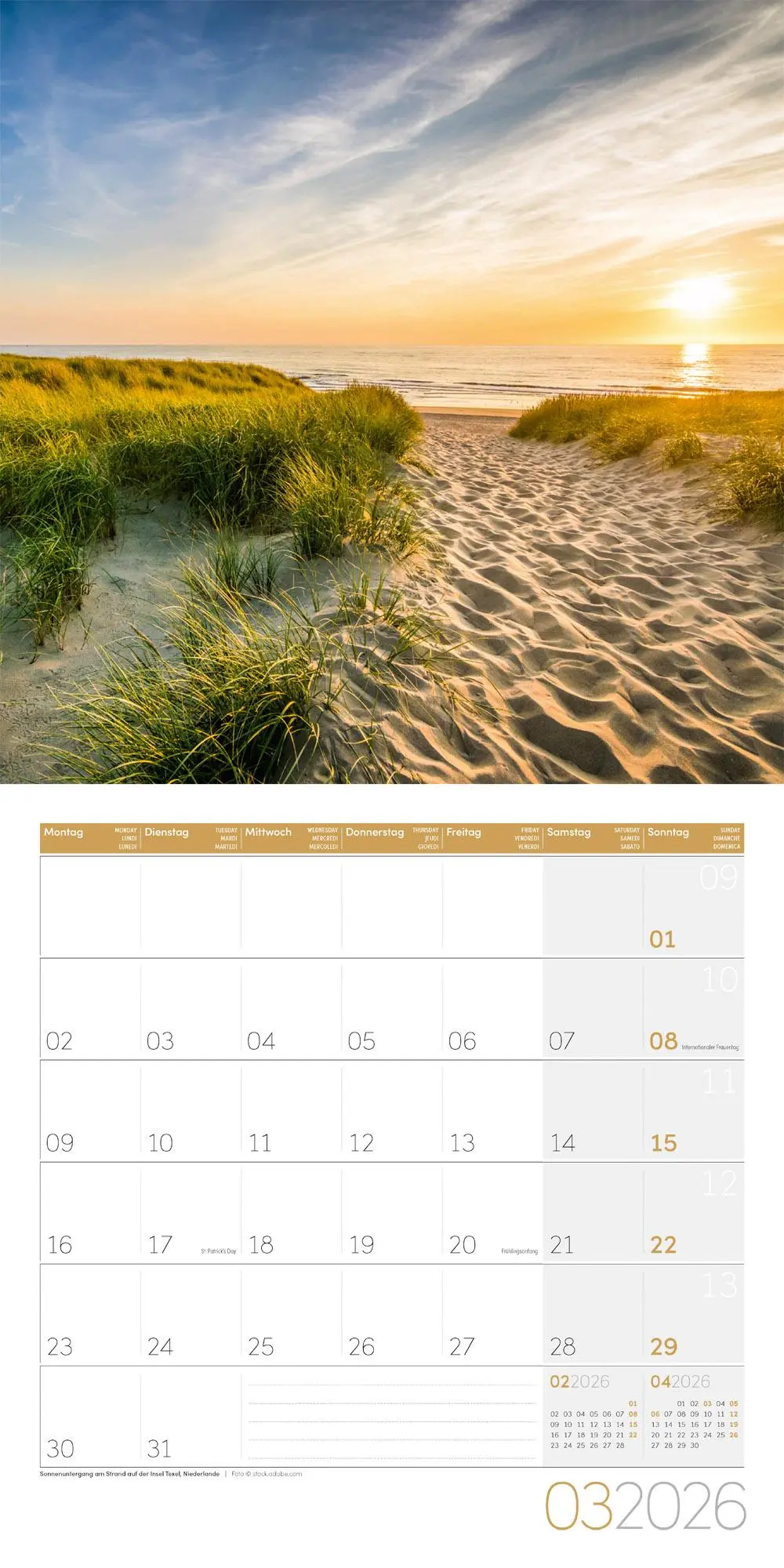 Bild: 9783838446103 | Magie des Lichts Broschürenkalender 2026 - 30x30 - Art12 | GmbH | 2026