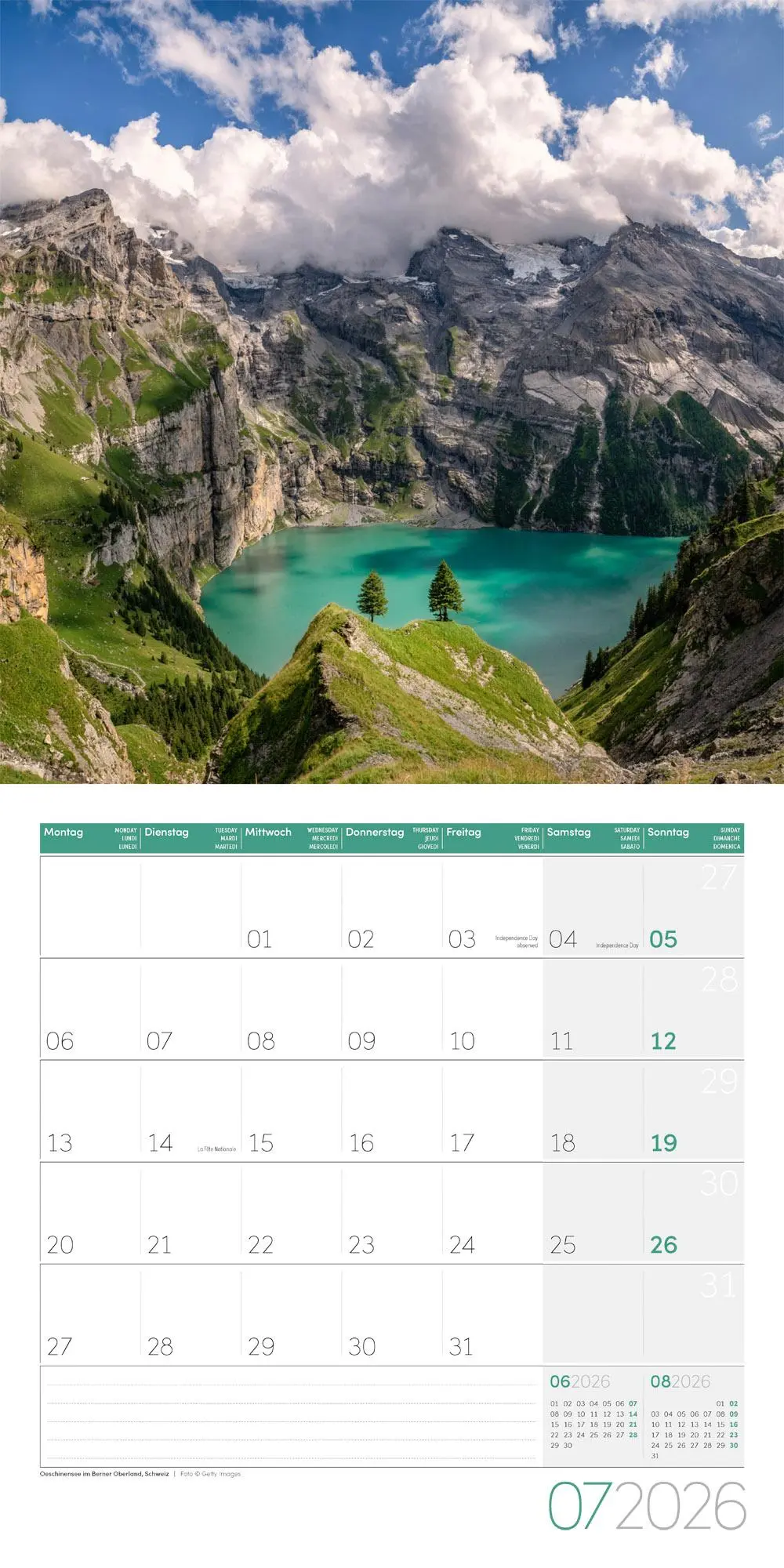 Bild: 9783838446103 | Magie des Lichts Broschürenkalender 2026 - 30x30 - Art12 | GmbH | 2026