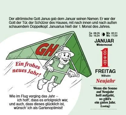 Bild: 9783000866203 | Der Grüne Wink 2027 | Mit Gärtner Harry durchs Gartenjahr | Kalender