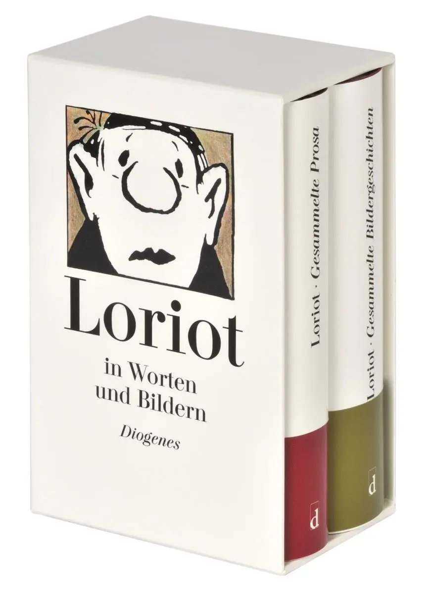 Cover: 9783257066203 | Gesammelte Werke &amp; Gesammelte Bildergeschichten in Kassette | Loriot