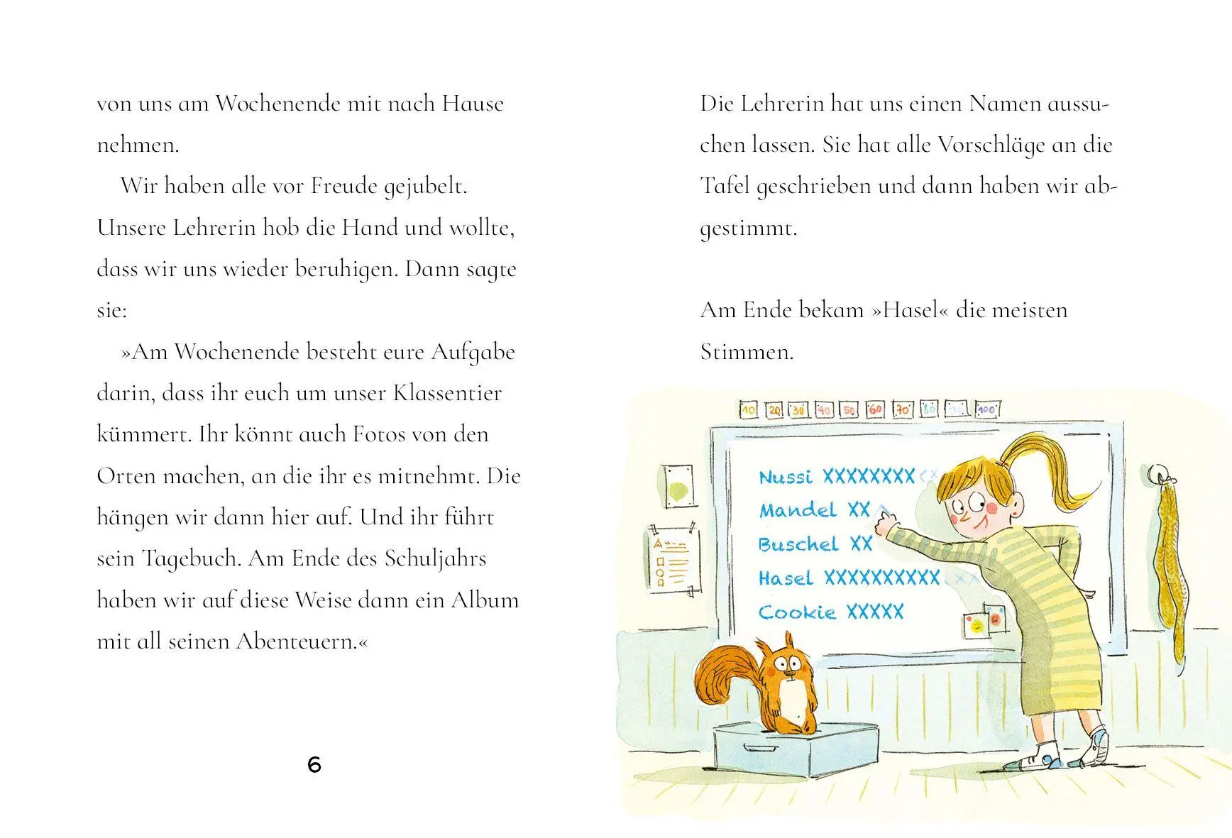 Bild: 9783423766203 | Hasel - Wir und unser Klassentier | Davide Cali | Buch | 80 S. | 2026