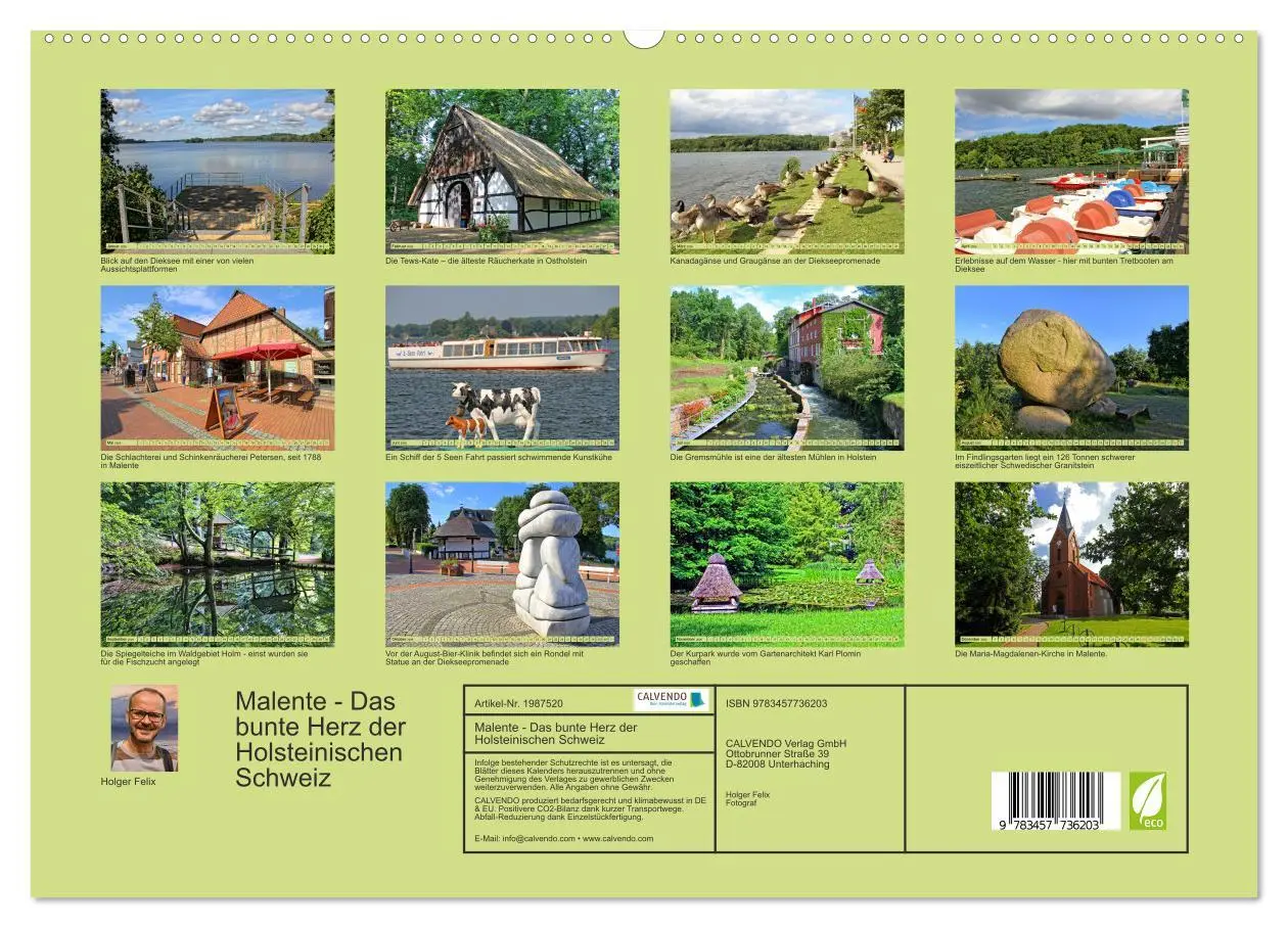 Bild: 9783457736203 | Malente - Das bunte Herz der Holsteinischen Schweiz (hochwertiger...