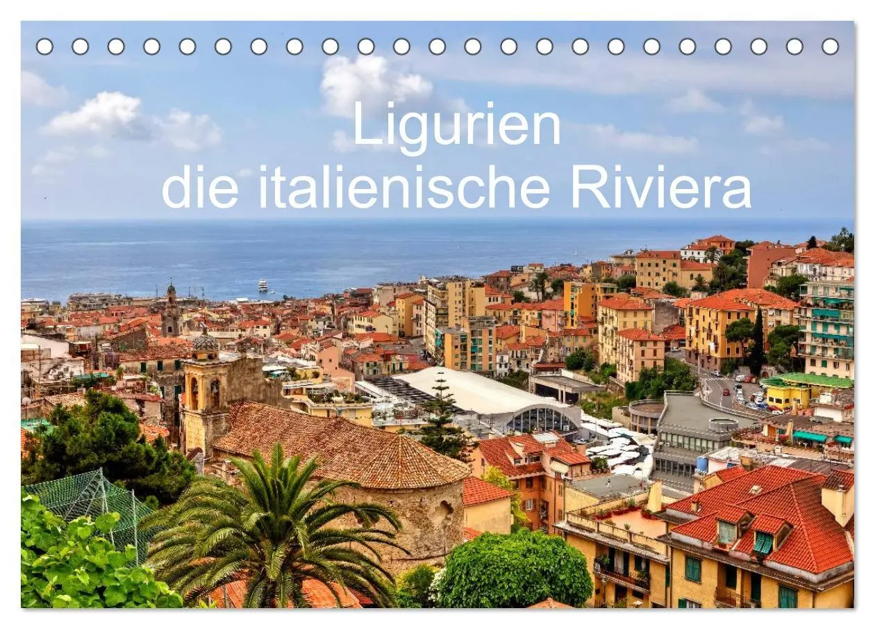 Cover: 9783516206203 | Ligurien - die italienische Riviera (Tischkalender 2026 DIN A5...