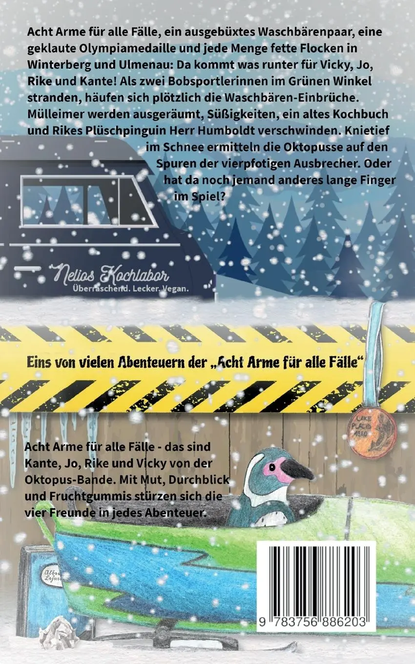 Rückseite: 9783756886203 | Da kommt was runter! - Lange Finger und fette Flocken | Steffi Bunt