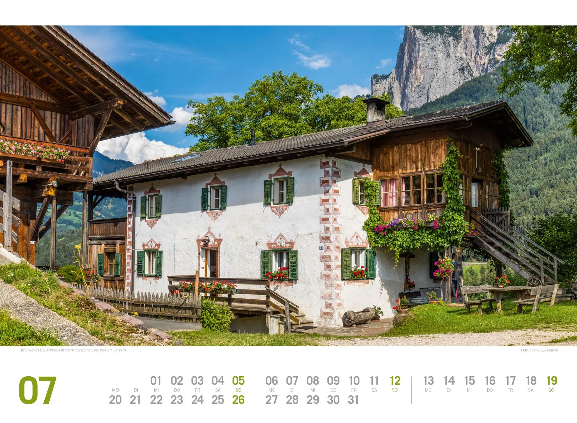 Bild: 9783838436203 | Südtirol ReiseLust Kalender 2026 von Bozen bis zu den drei Zinnen