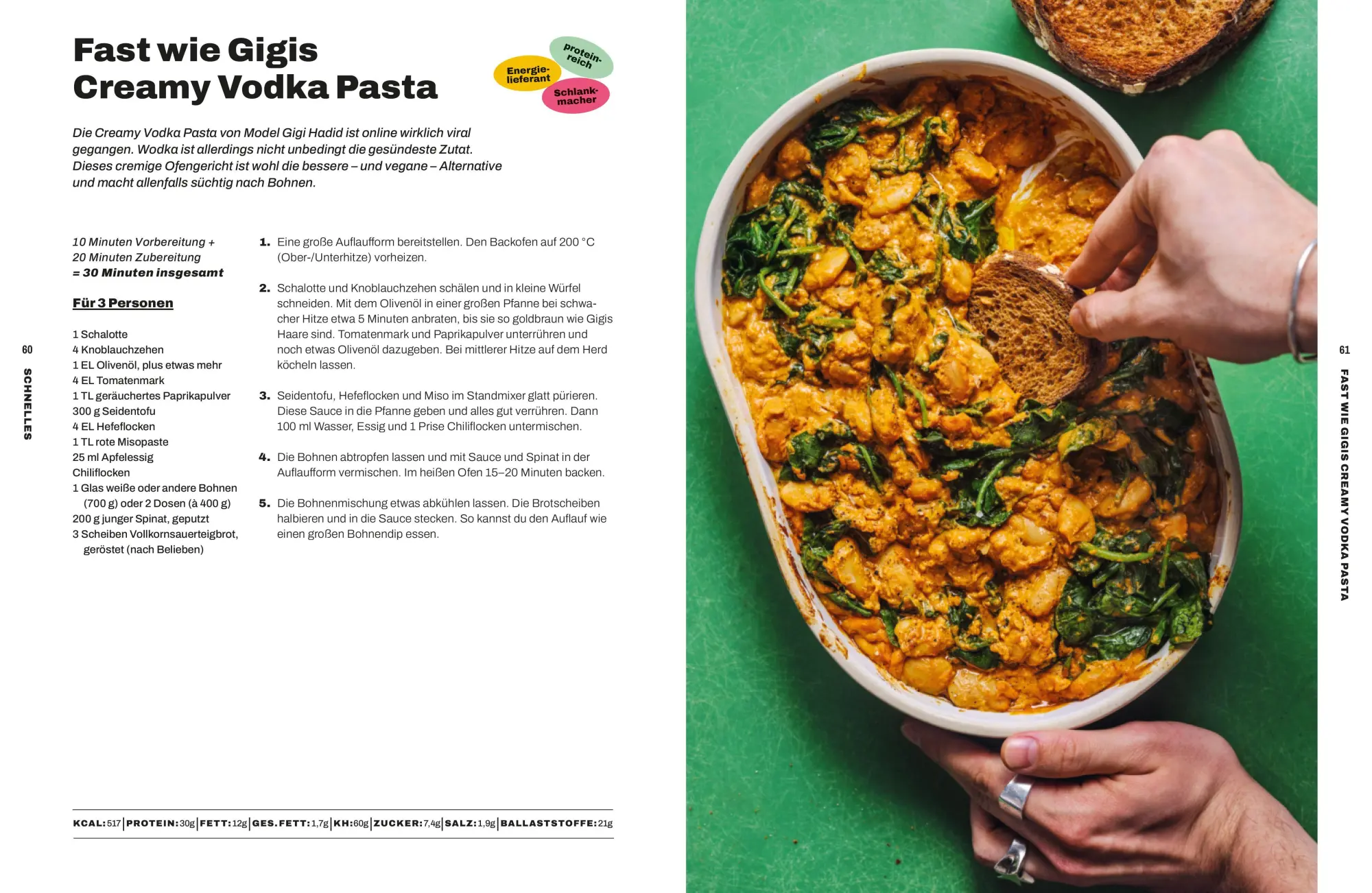 Bild: 9783965846203 | Tasty Healthy Vegan | 80 Rezepte für extra Power | Calum Harris | Buch