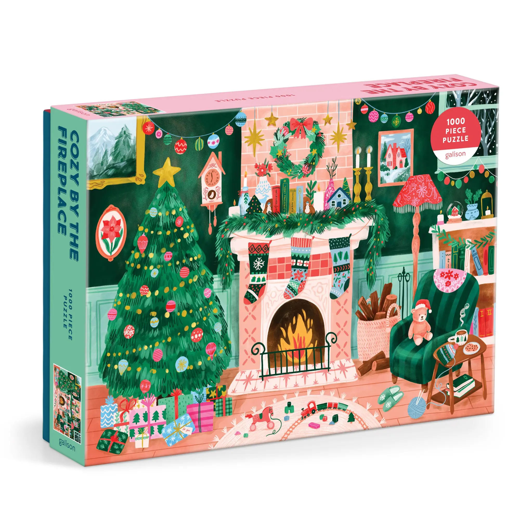Cover: 9780735386303 | Cozy by the Fireplace 1000 Piece Puzzle | Spiel | Englisch | 2025