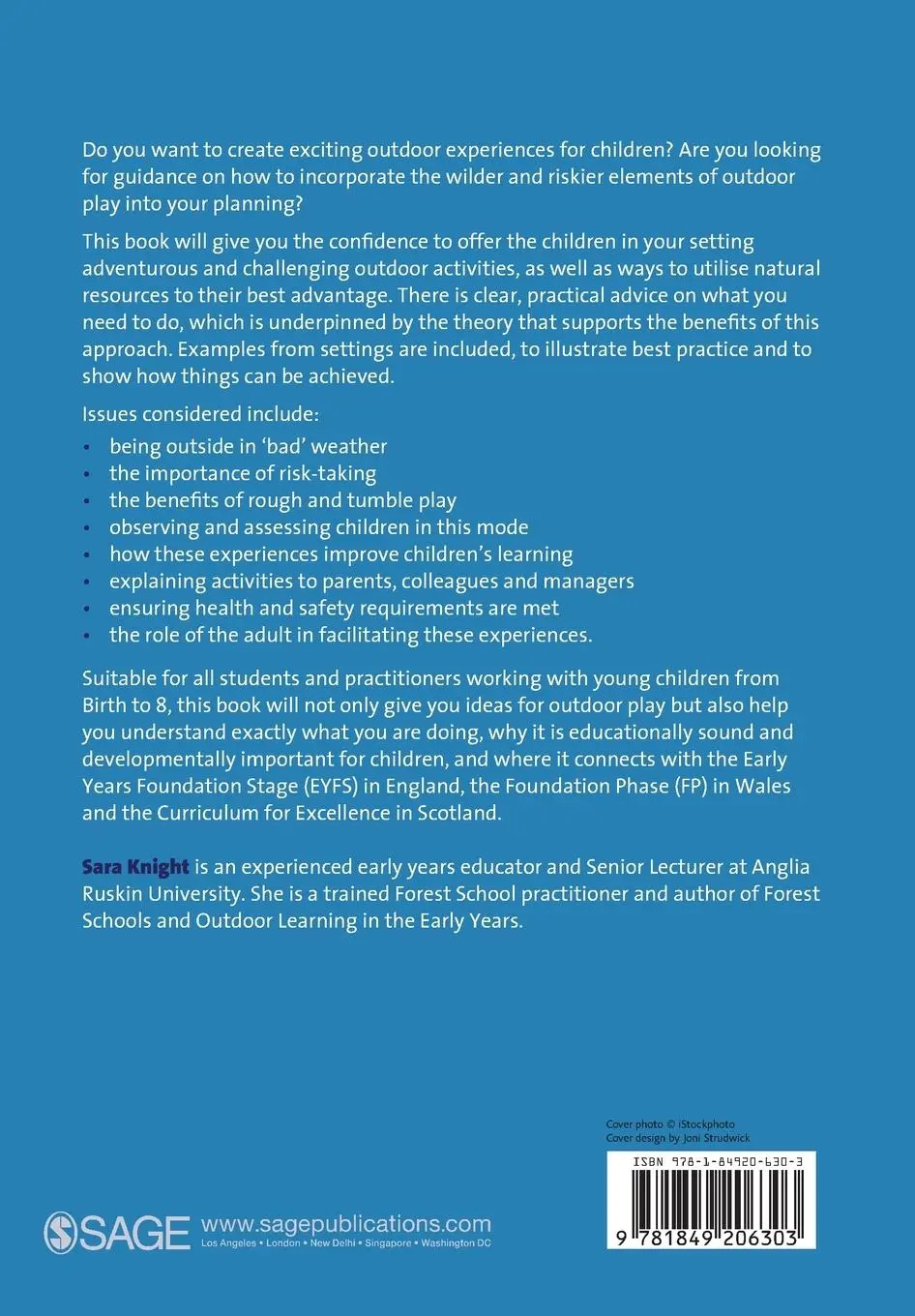 Rückseite: 9781849206303 | Risk &amp; Adventure in Early Years Outdoor Play | Sara Knight | Buch