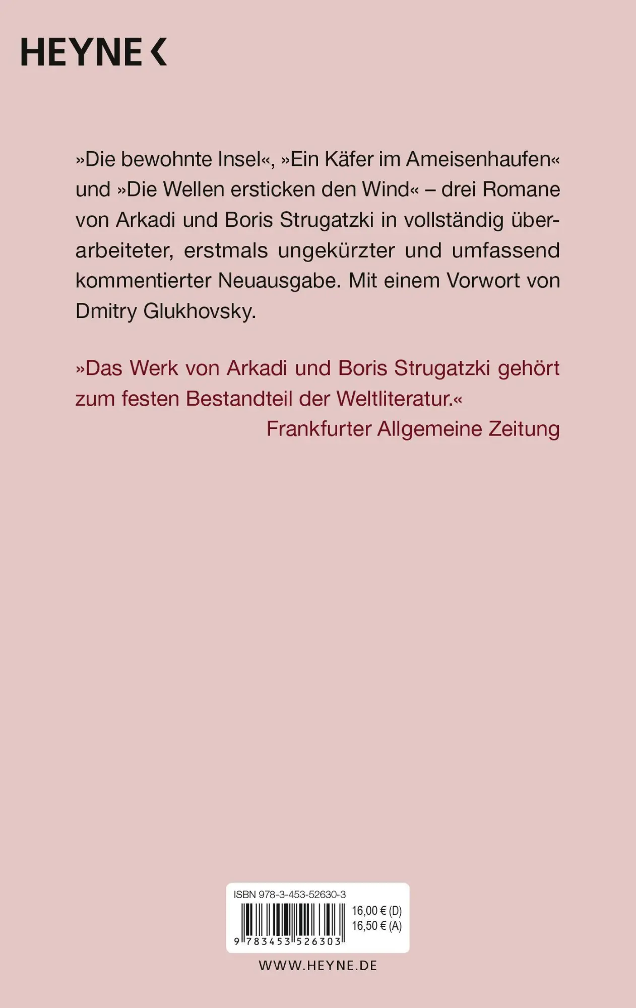 Bild: 9783453526303 | Gesammelte Werke 1 | Arkadi Strugatzki (u. a.) | Taschenbuch | 906 S.