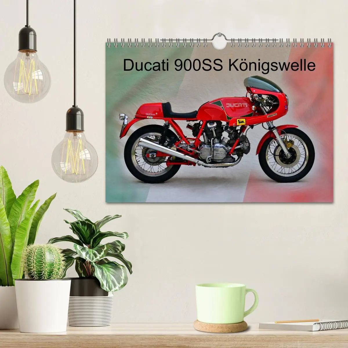 Bild: 9783516126303 | Ducati 900SS Königswelle (Wandkalender 2026 DIN A4 quer), CALVENDO...