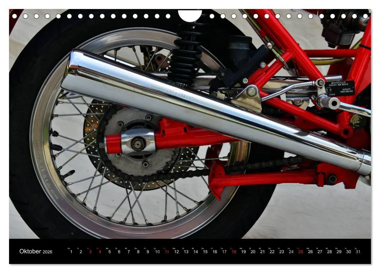 Bild: 9783516126303 | Ducati 900SS Königswelle (Wandkalender 2026 DIN A4 quer), CALVENDO...