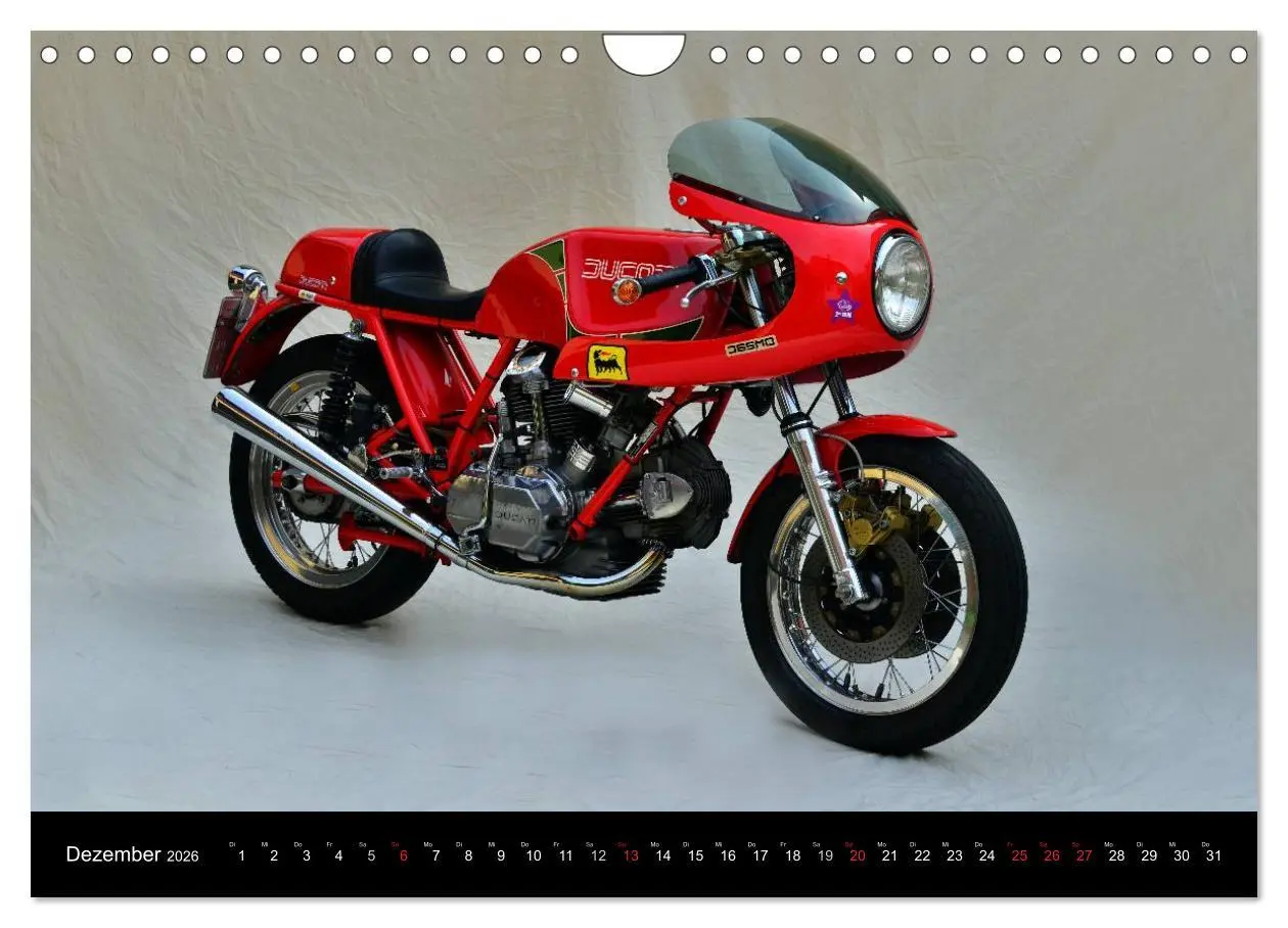 Bild: 9783516126303 | Ducati 900SS Königswelle (Wandkalender 2026 DIN A4 quer), CALVENDO...