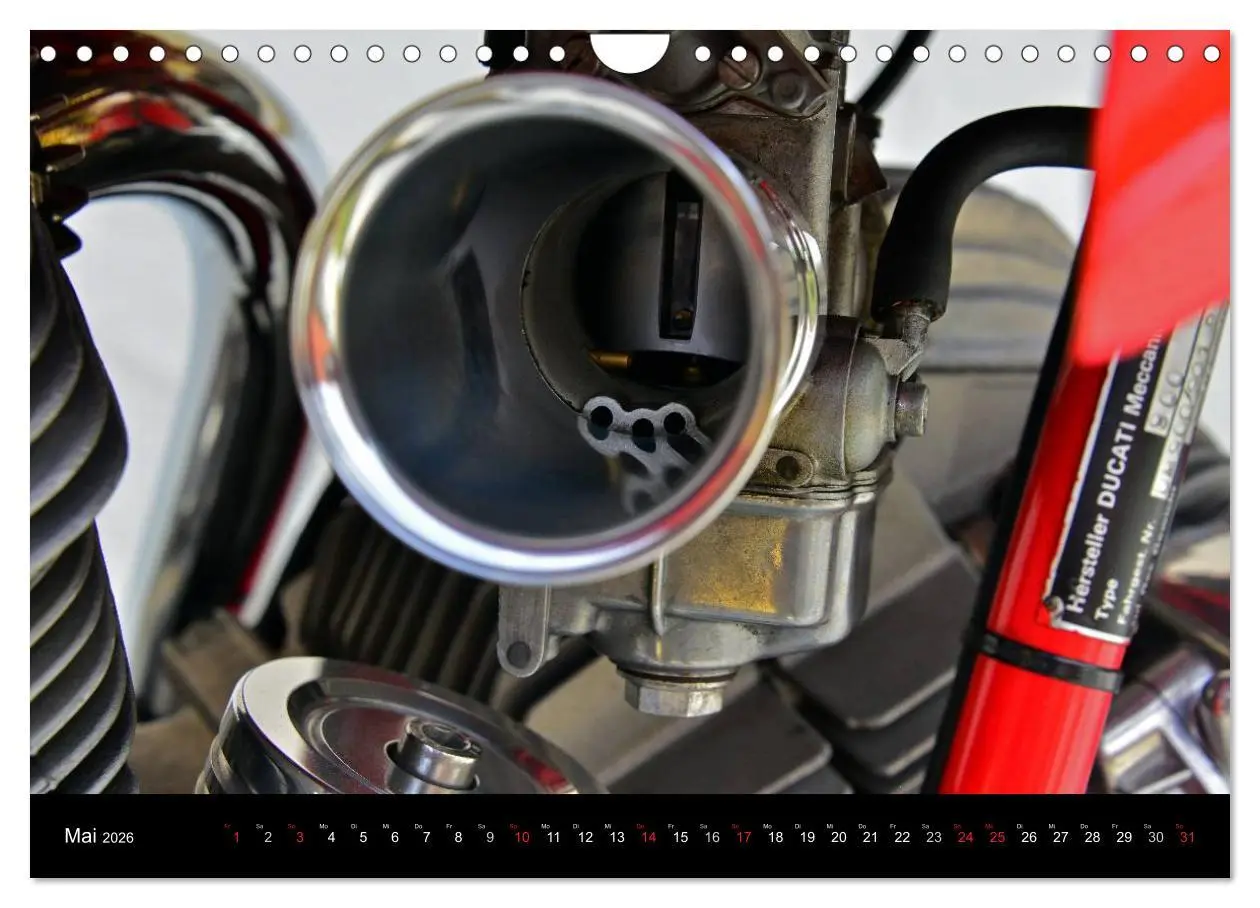 Bild: 9783516126303 | Ducati 900SS Königswelle (Wandkalender 2026 DIN A4 quer), CALVENDO...