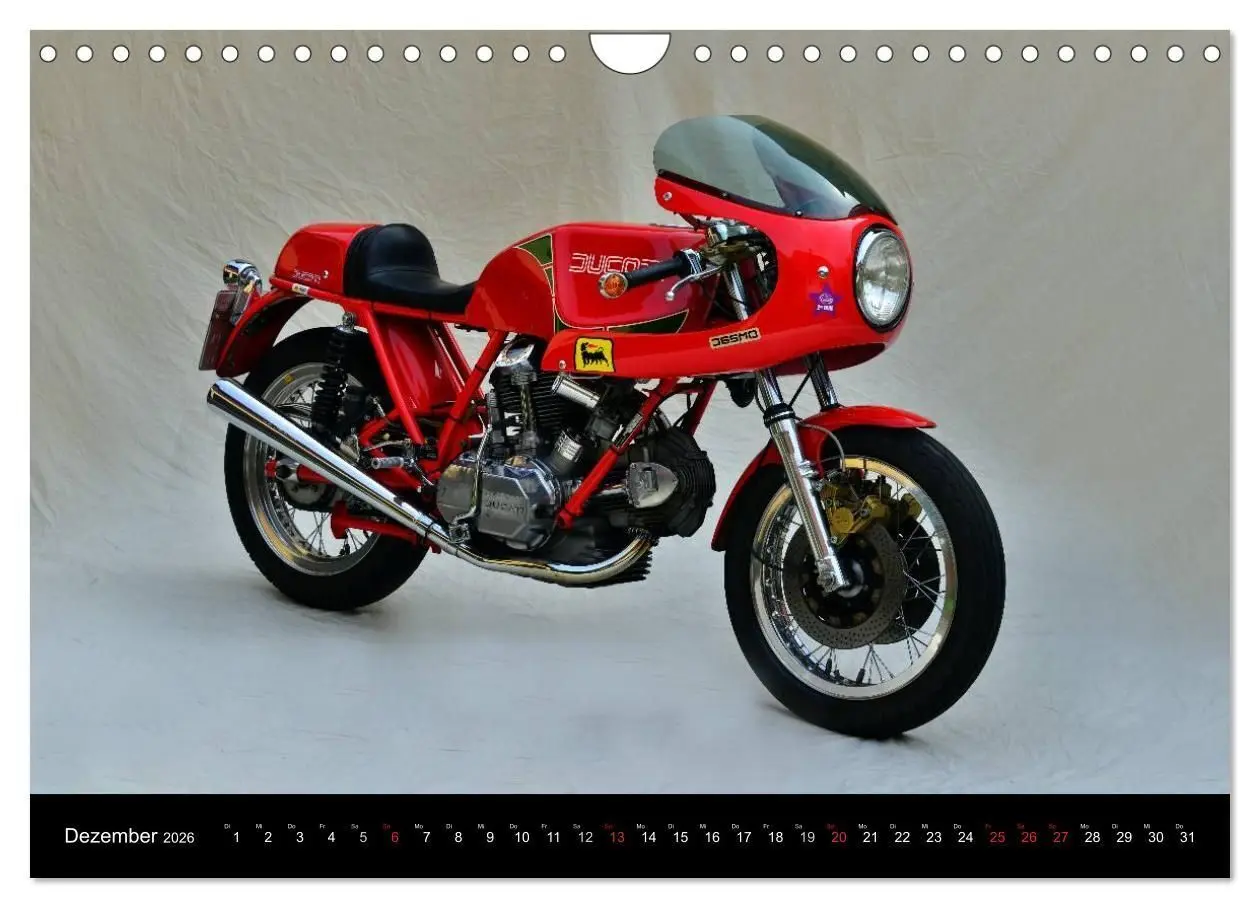 Bild: 9783516126303 | Ducati 900SS Königswelle (Wandkalender 2026 DIN A4 quer), CALVENDO...