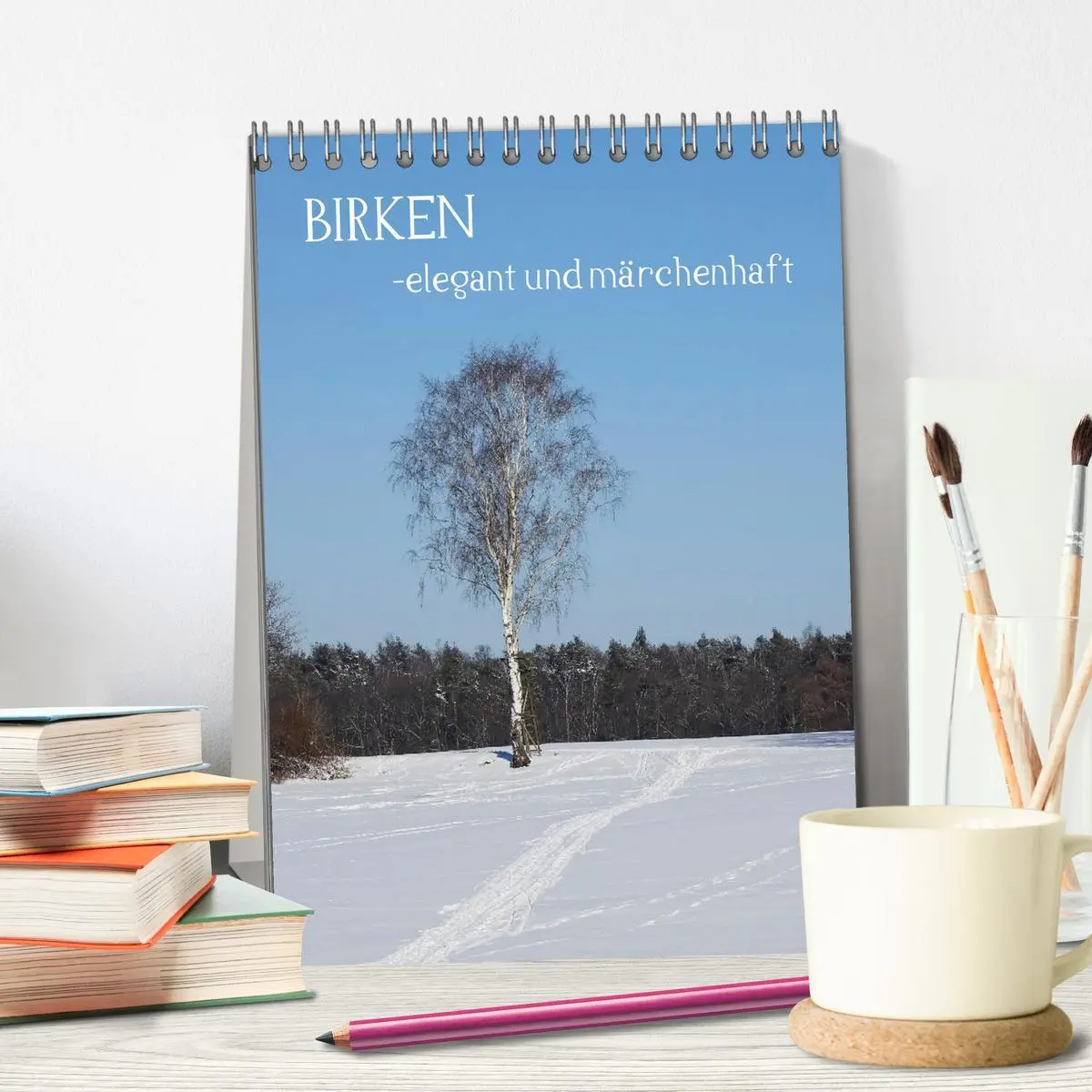 Bild: 9783516366303 | Birken - elegant und märchenhaft (Tischkalender 2026 DIN A5 hoch),...
