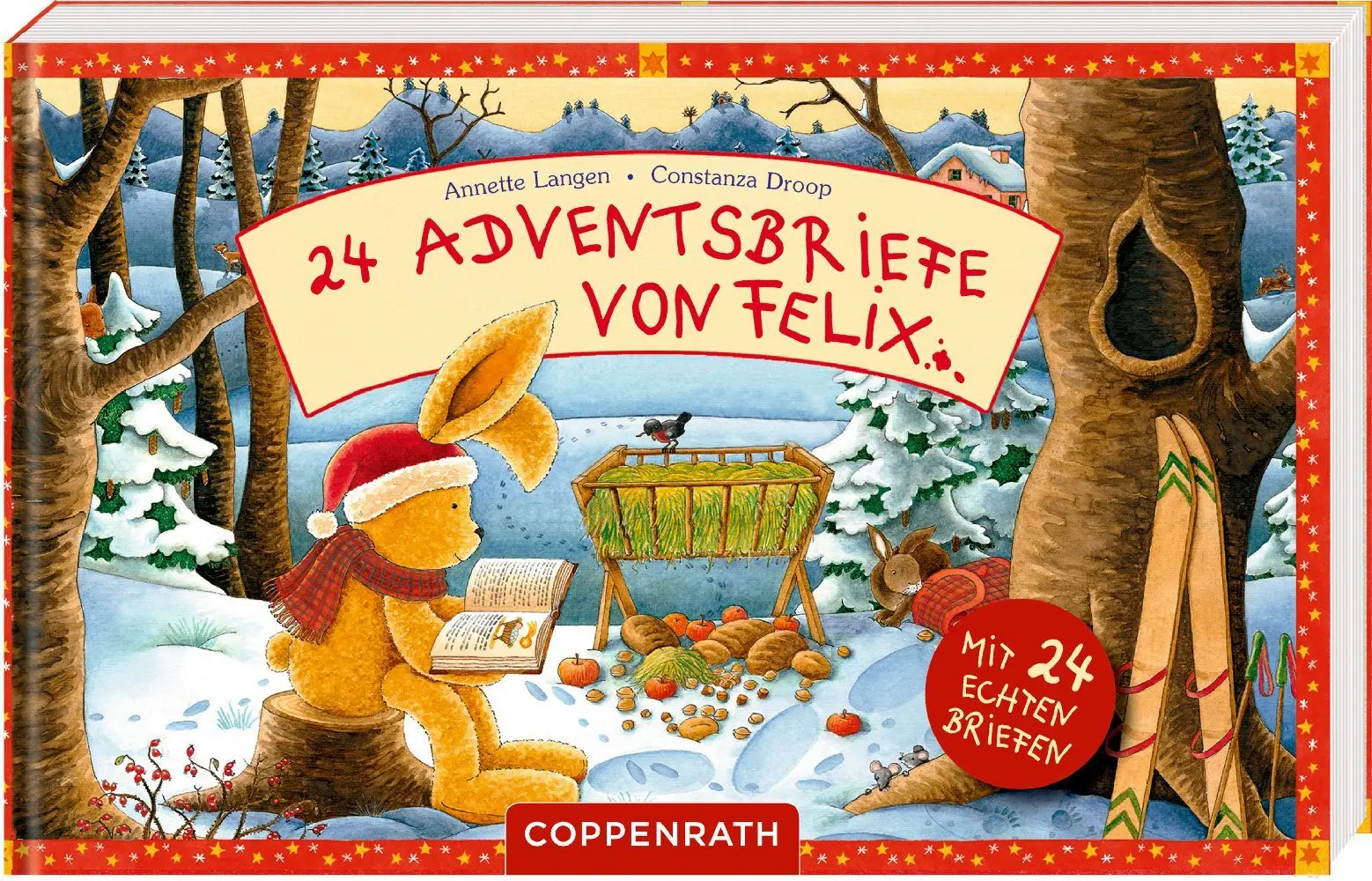 Cover: 9783649646303 | Brief-Adventskalenderbuch - 24 Adventsbriefe von Felix | Langen