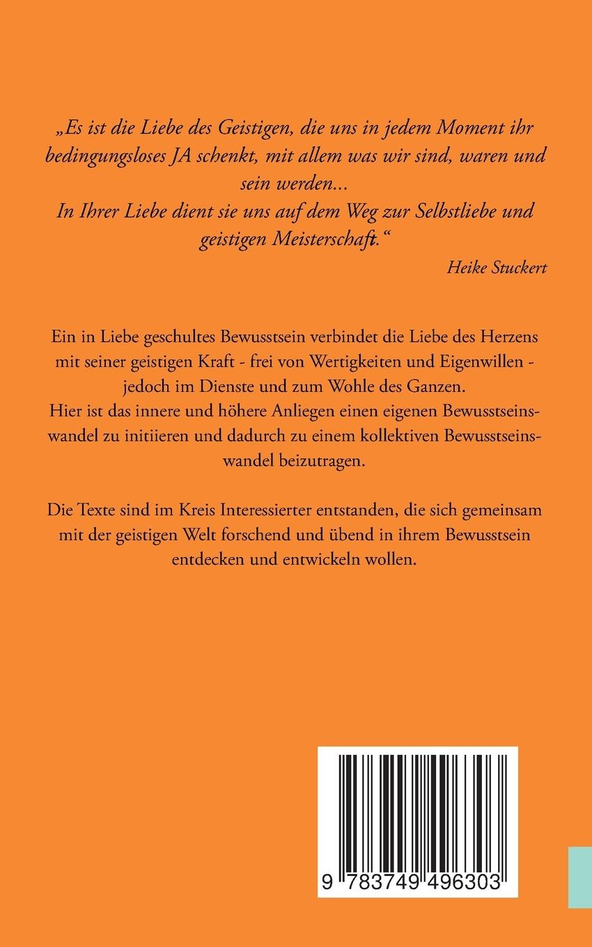 Rückseite: 9783749496303 | Schulung des Bewusstseins - Sananda Inspirationen | Band 6 | Stuckert