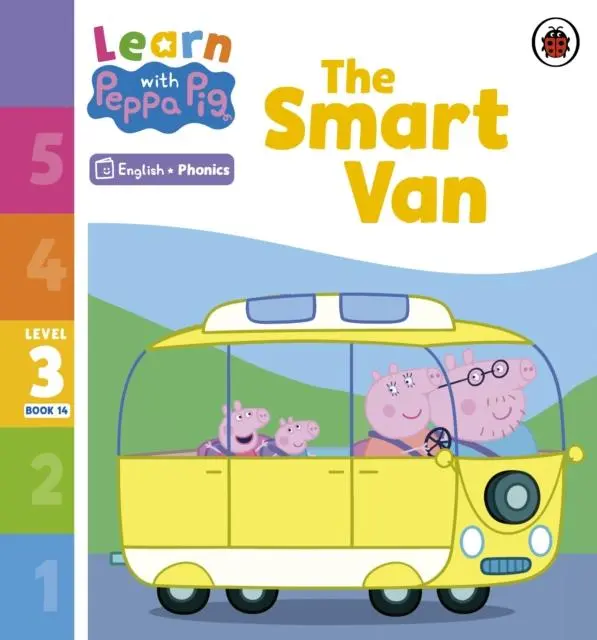 Cover: 9780241576403 | Learn with Peppa Phonics Level 3 Book 14 - The Smart Van (Phonics...