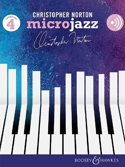 Cover: 9781784546403 | Microjazz Collection 4 for Piano Solo Book with Audio Online | Norton