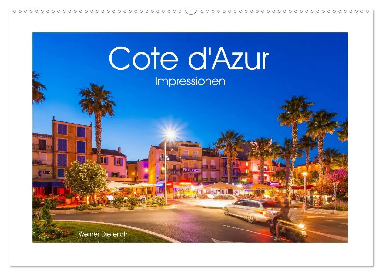 Cover: 9783516046403 | COTE D'AZUR Impressionen (Wandkalender 2026 DIN A2 quer), CALVENDO...