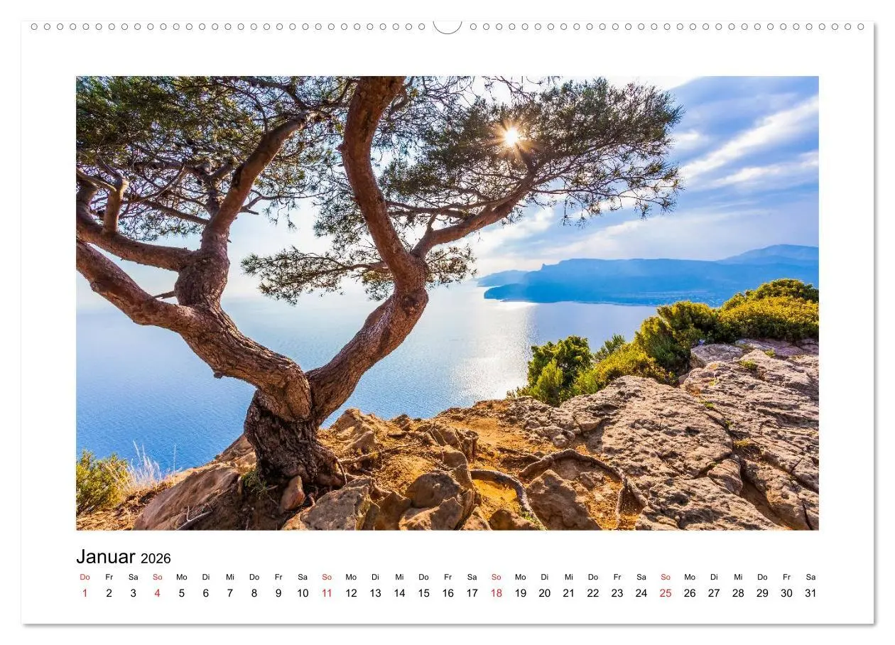 Bild: 9783516046403 | COTE D'AZUR Impressionen (Wandkalender 2026 DIN A2 quer), CALVENDO...