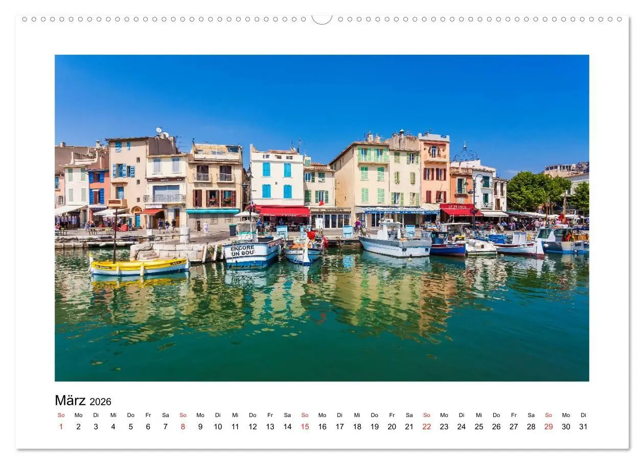 Bild: 9783516046403 | COTE D'AZUR Impressionen (Wandkalender 2026 DIN A2 quer), CALVENDO...