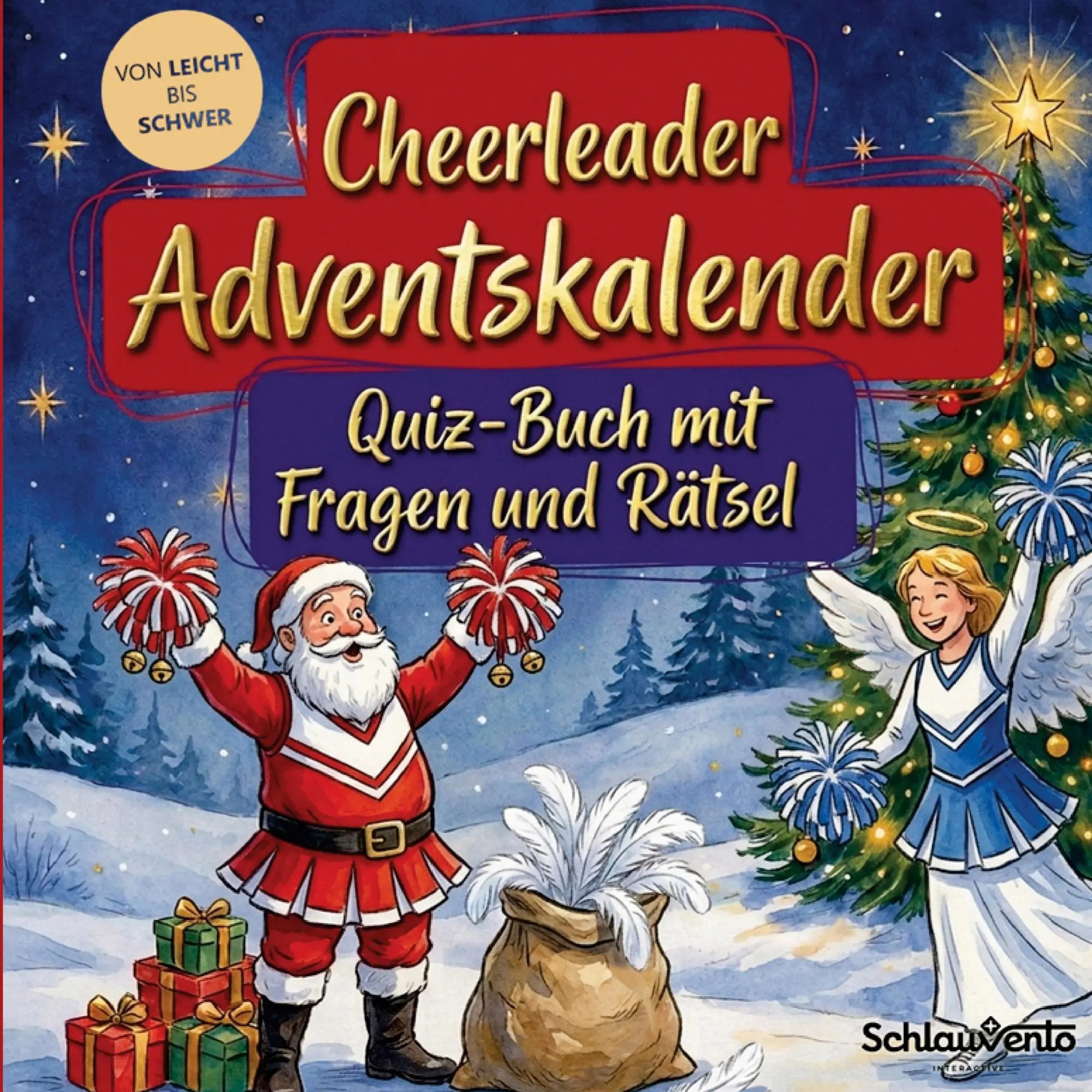 Cover: 9783693196403 | Cheerleader-Adventskalender: Quiz-Buch mit Fragen und Rätsel | Buch