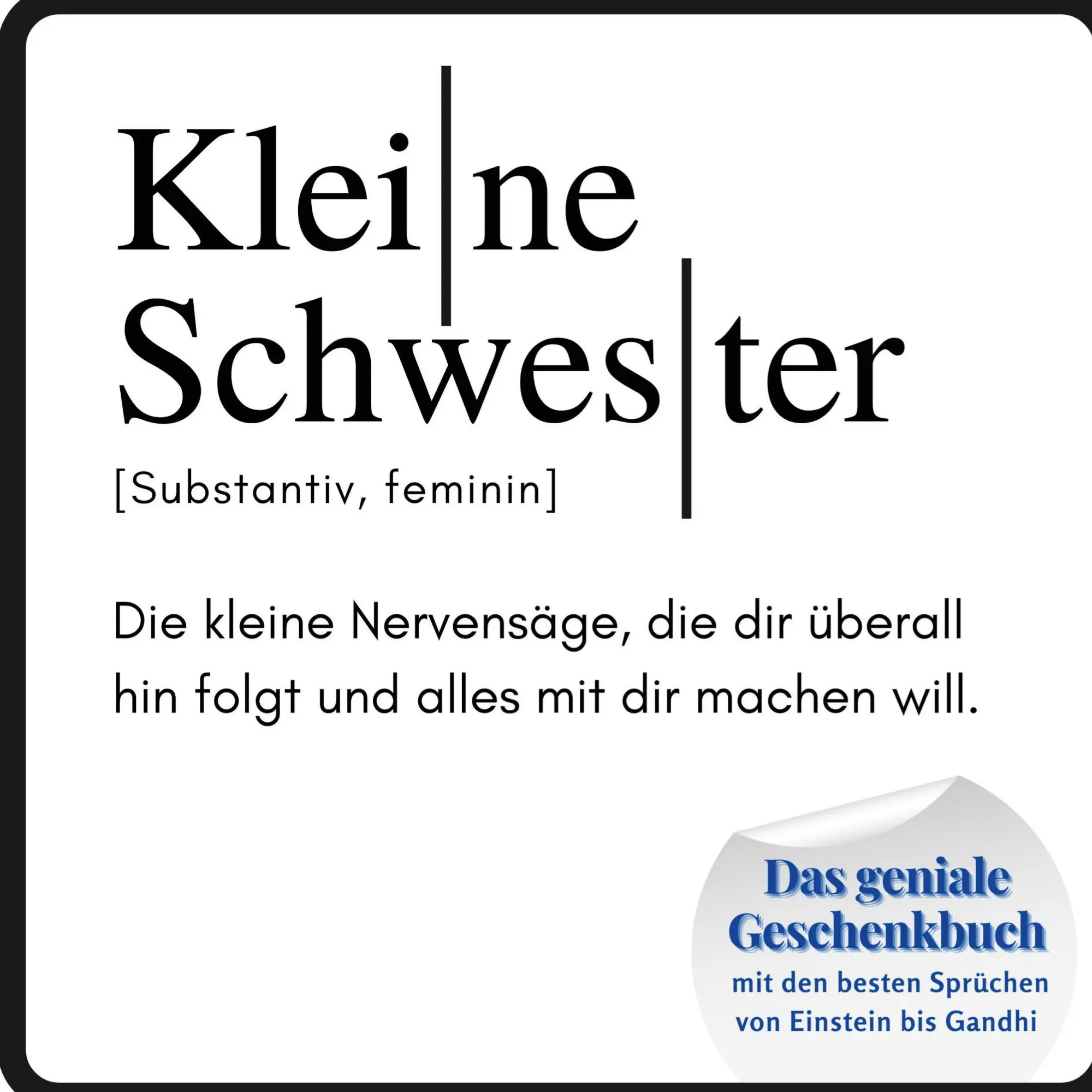 Cover: 9783750516403 | Kleine Schwester | Steffi Meier | Taschenbuch | Paperback | 82 S.