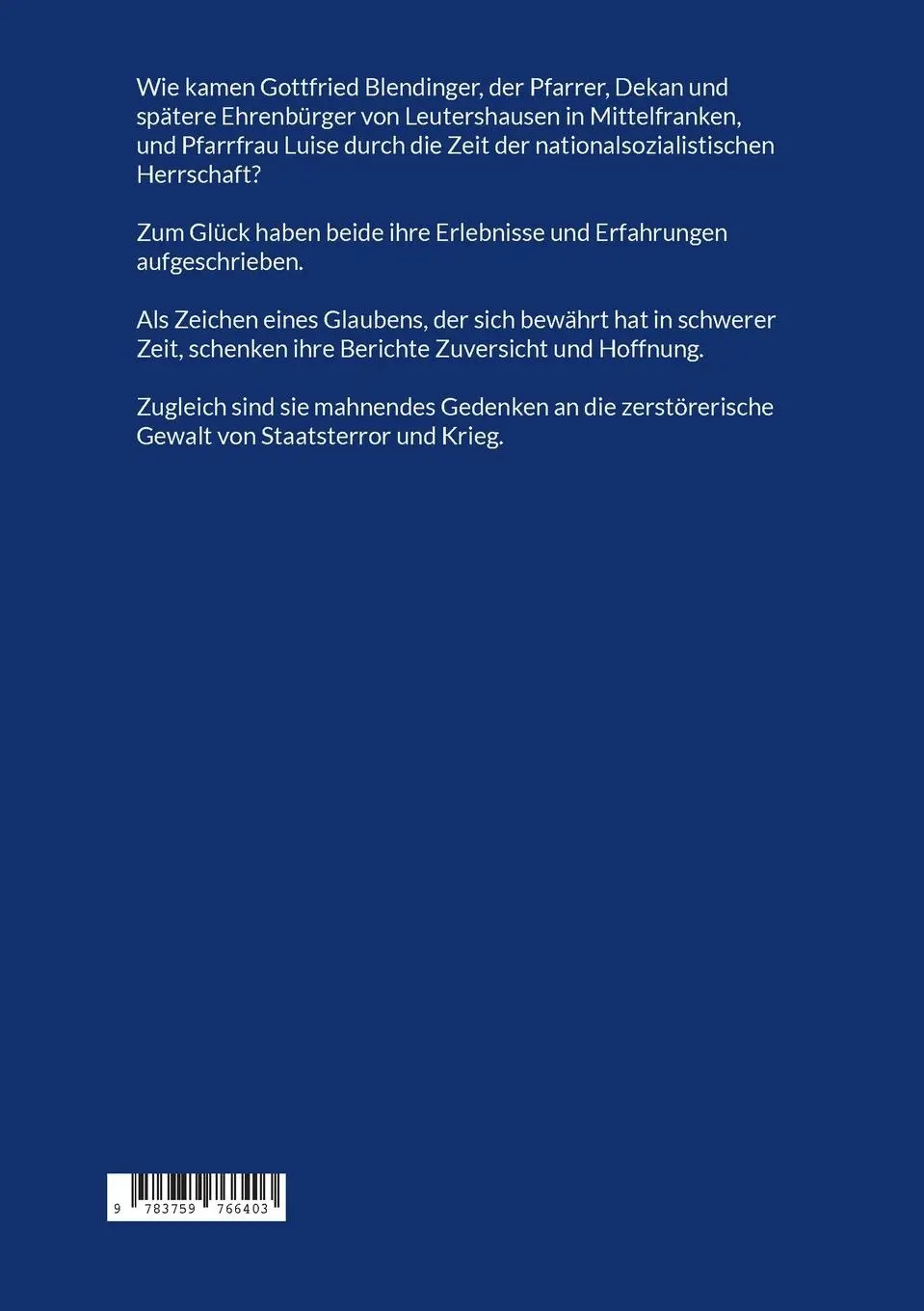 Rückseite: 9783759766403 | Zeitzeugen: Erinnerungen | Rainer Schulz | Taschenbuch | 140 S. | 2025